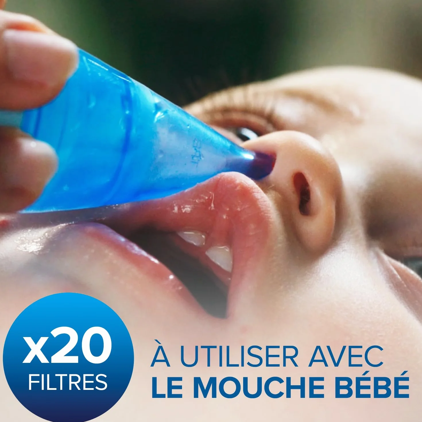 Respimer 20 Recharges Mouche Bébé Filtres Protecteur Rhume Rhynopharyngite Fabriqués en France