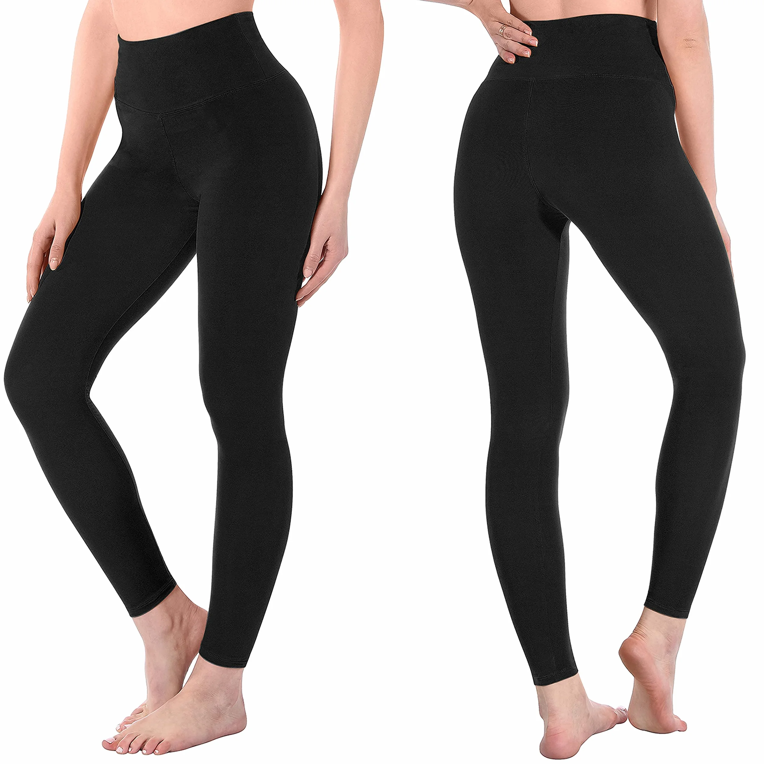 SINOPHANT Legging Femme Pantalon de Sport Taille Haute Yoga Opaque Grande Taille