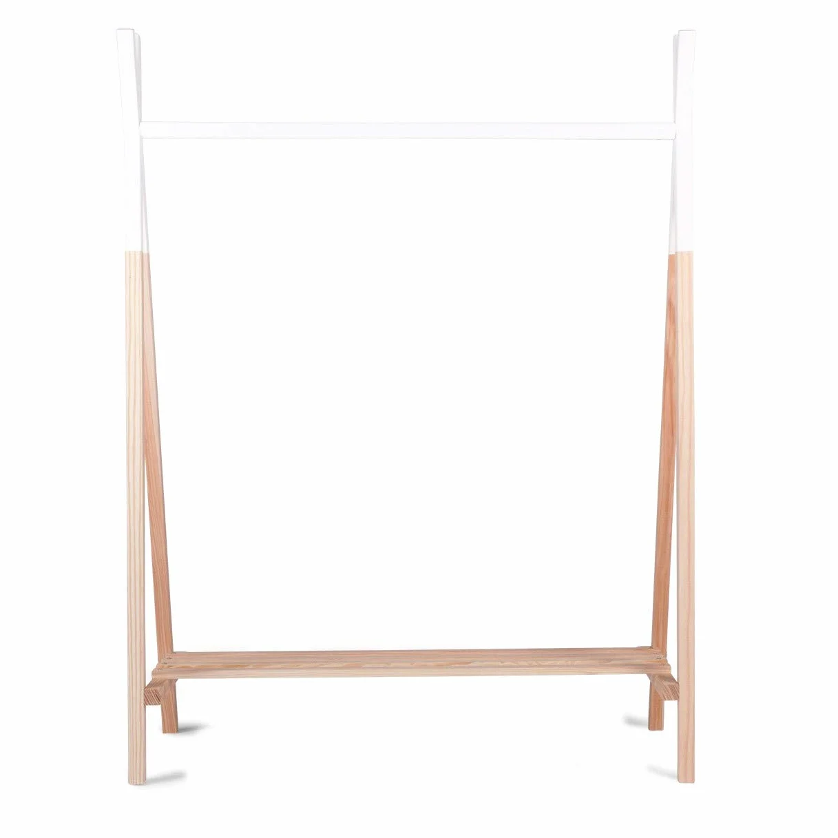 Childhome Armoire Tipi Bois de Hêtre 137 x 107 cm Blanc