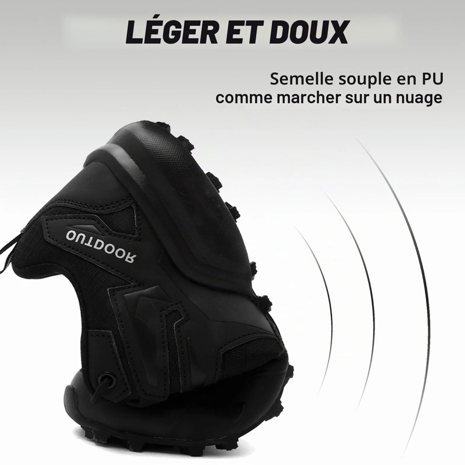 Chaussures de Trail Homme Randonnée Trekking Outdoor Fitness Respirantes Antidérapantes