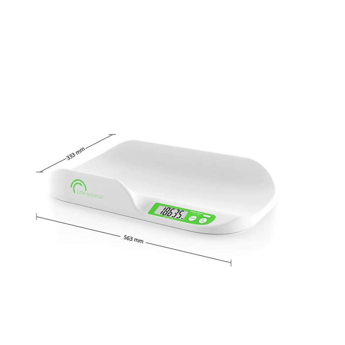 Pèse-bébé Little Balance Happy Baby Soft USB 20 kg 5 g