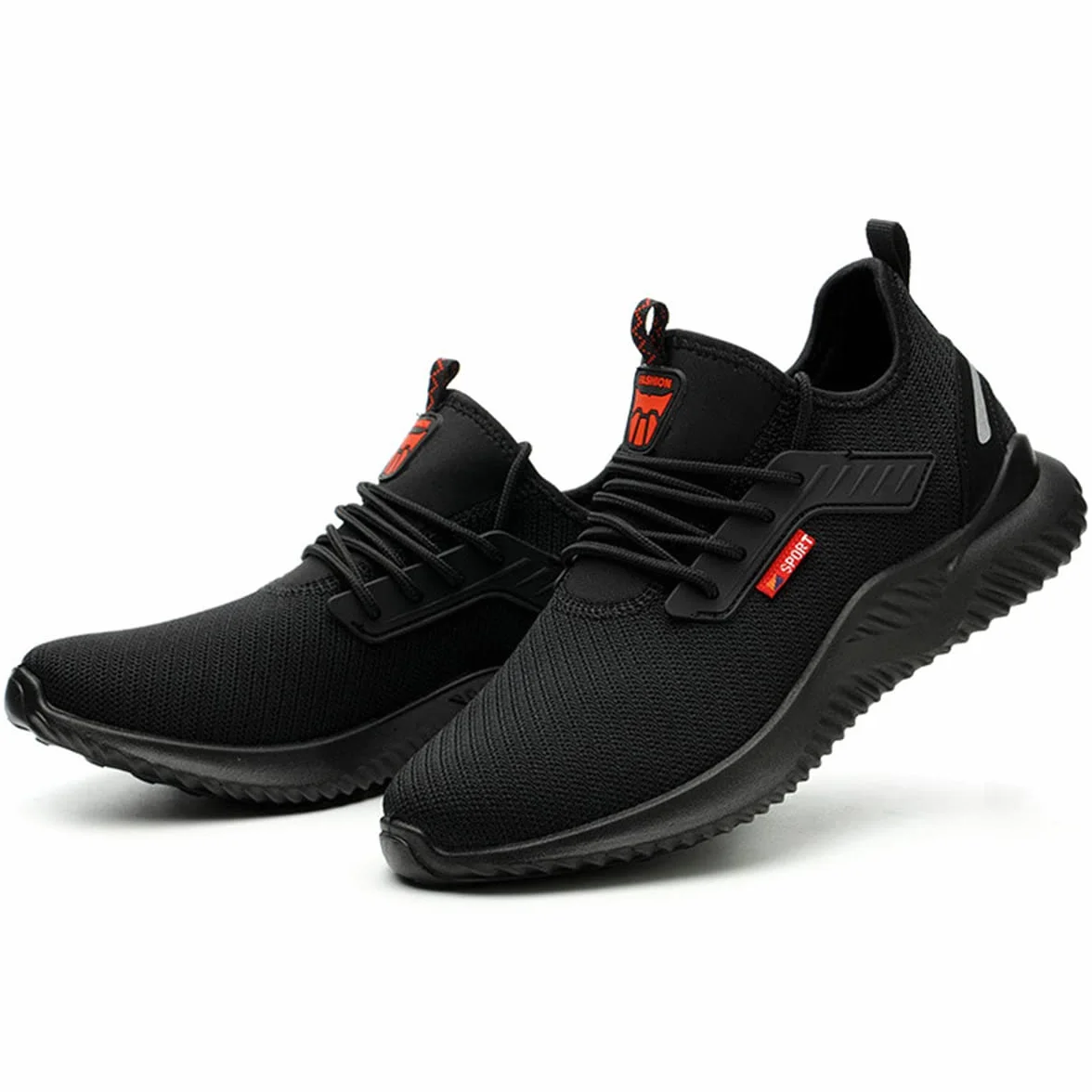 Chaussure de Sécurité Calish Légère Baskets de Sécurité Embout Acier Antidérapant Respirante