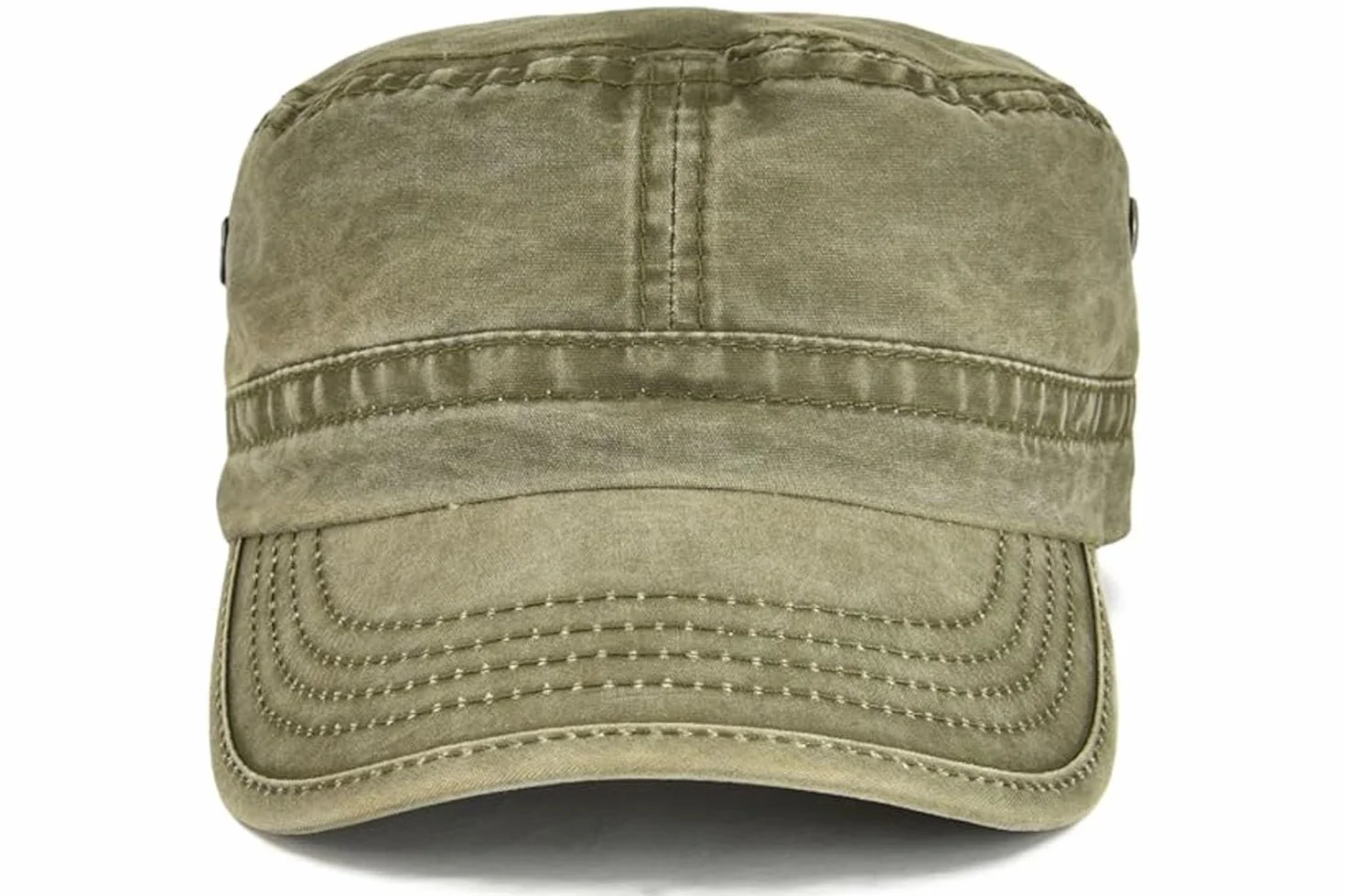 Casquettes Militaires en Coton Délavé Design Unique