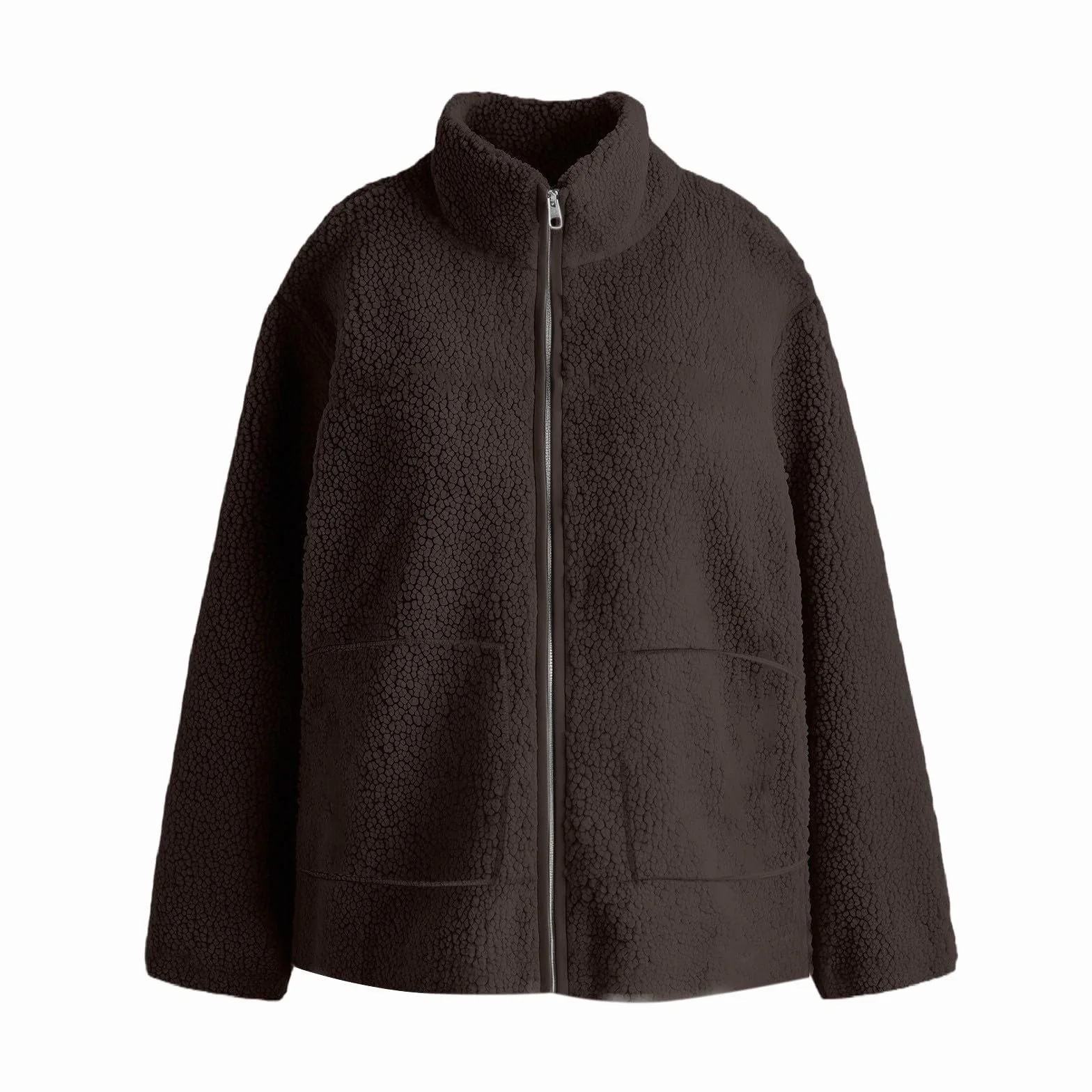 Veste Polaire Maternité Femme Hiver Marron L