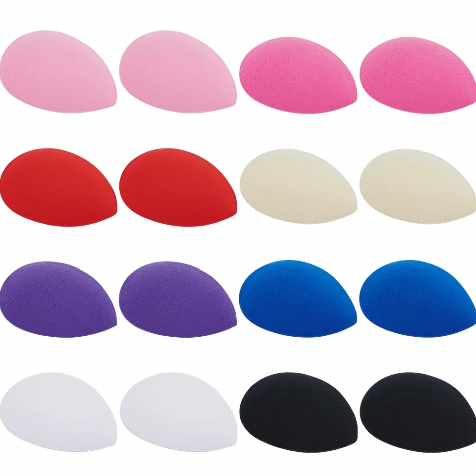 WEBEEDY 16 PCS Base de Chapeau Fascinateur Forme Goutte EVA 13x10cm Fournitures Bricolage Décoration