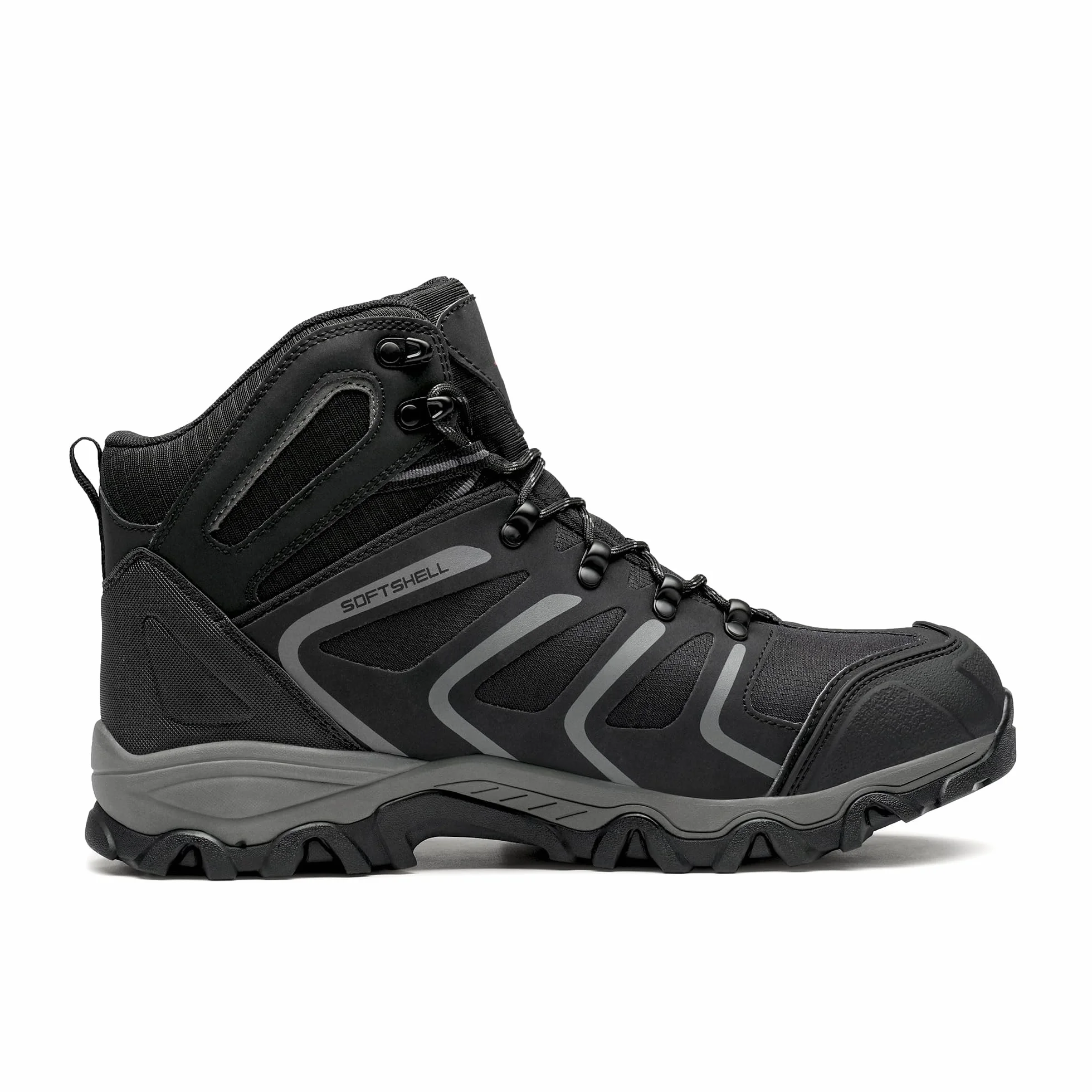 NORTIV 8 Chaussures de Randonnée Homme Bottines Chaudes Trekking Antidérapant Plein Air