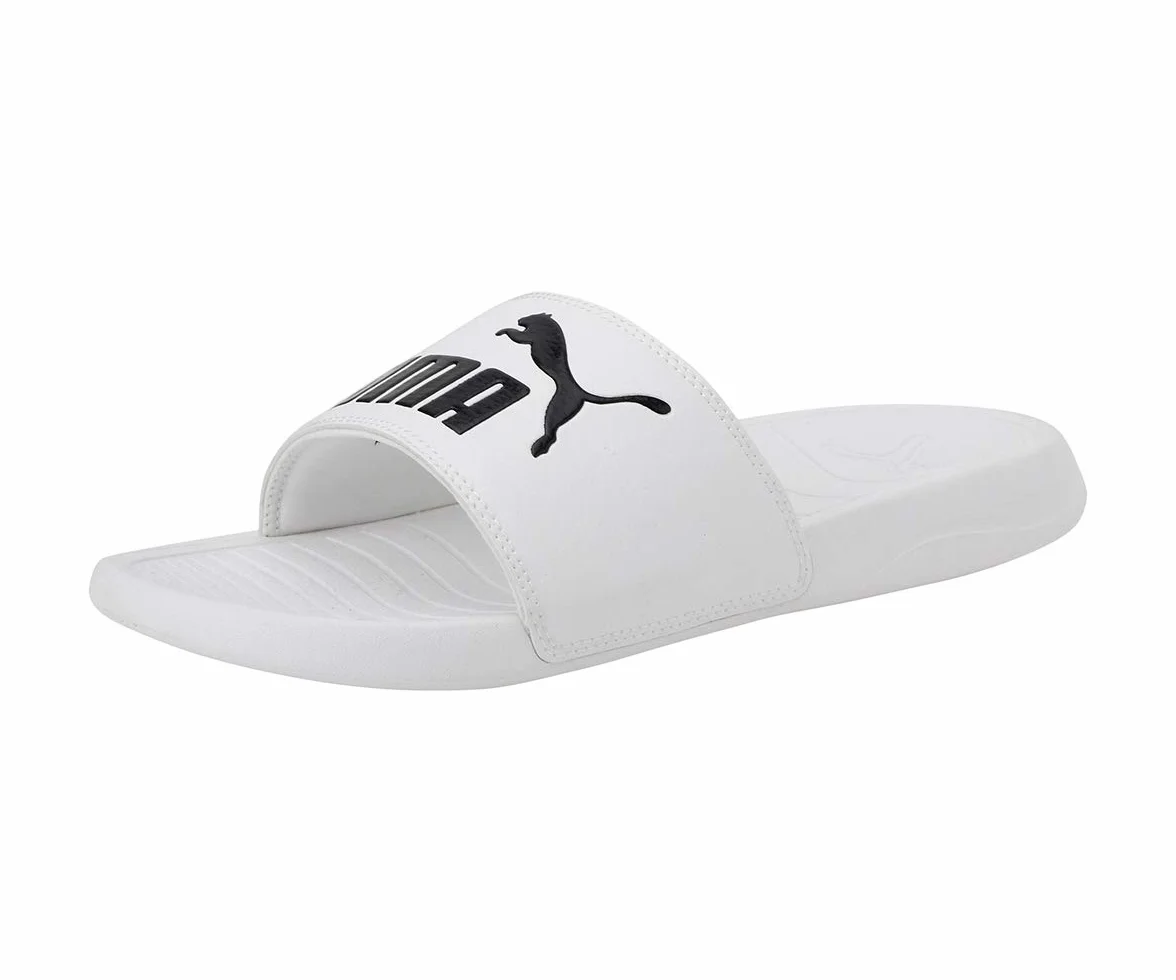 PUMA Popcat 20 Sandales à enfiler Puma White Puma Black 44.5 EU