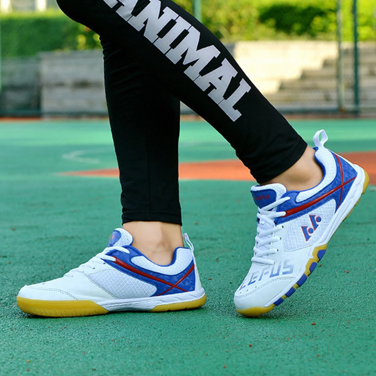 Chaussures de Badminton Tennis de Table Squash Anti-Dérapantes Légères Hommes Femmes