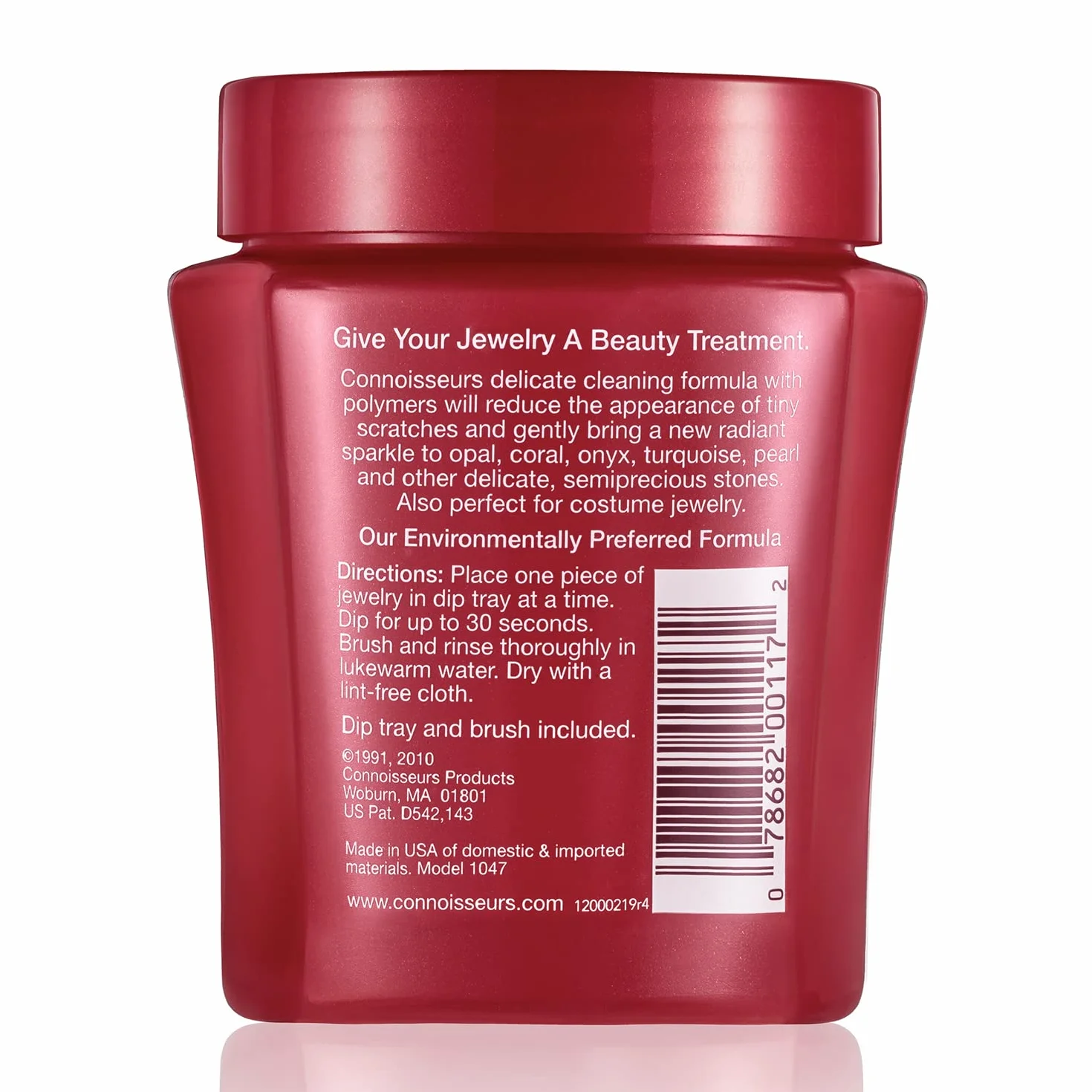 Connoisseurs Nettoyeur Bijoux Argent Or Platine 236 ml
