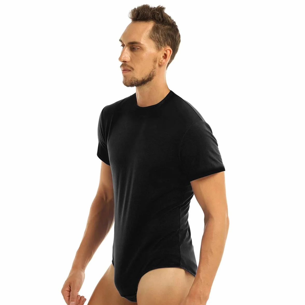 Body Homme T-Shirts de Sport Manche Courte Coton