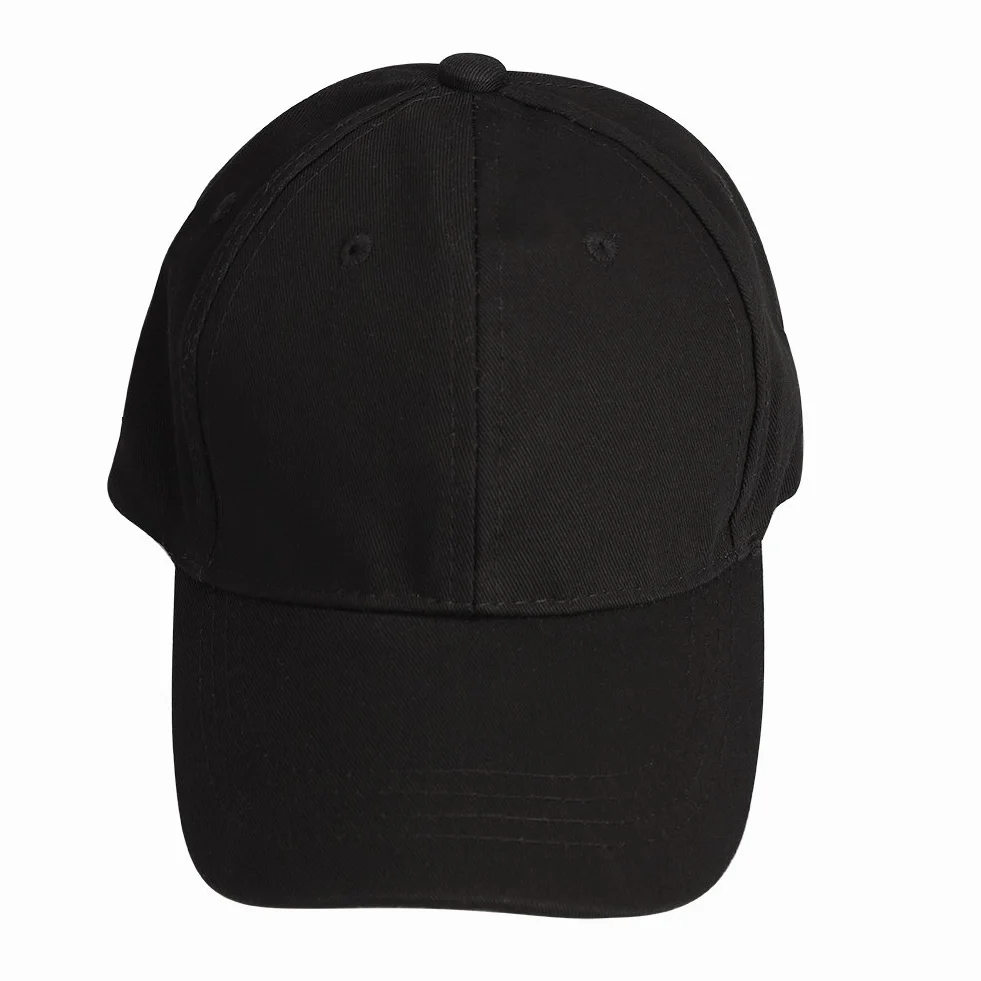 Casquette de Baseball Enfants Unie Respirante Snapback Été Protection Solaire Légère Réglable Garçons Filles 4-8 Ans