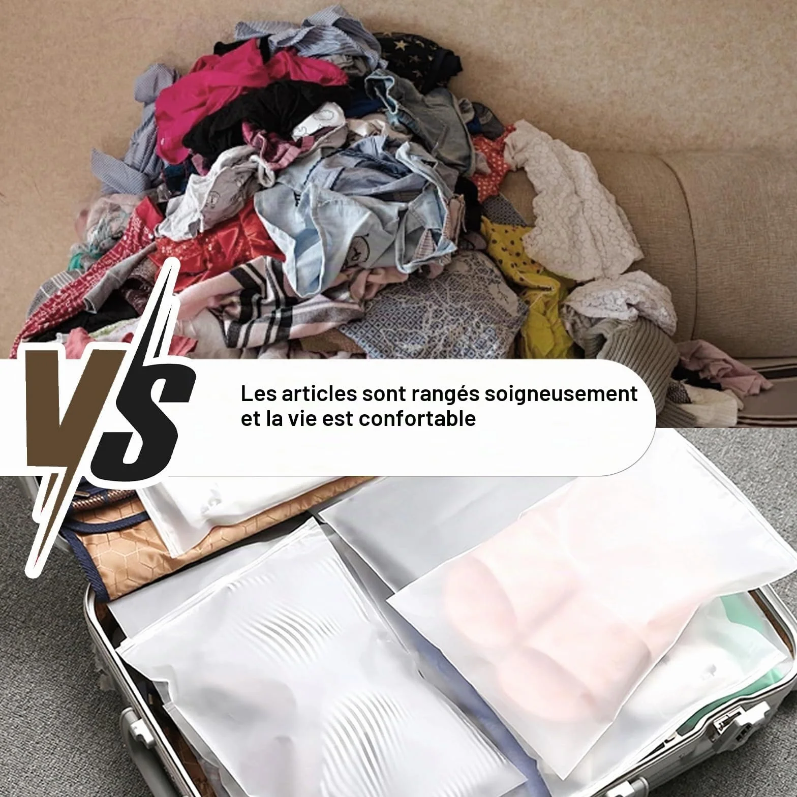 Sachets Plastiques Givrés Refermables 40 Pièces 20×30 cm Sacs Zip Mat