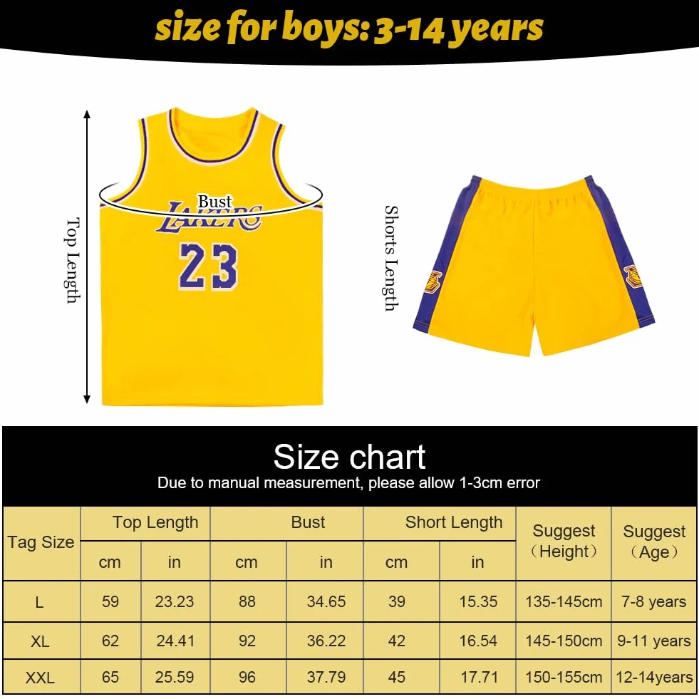 Maillot Basket Enfant Respirant Séchage Rapide Ensemble Short Garçons