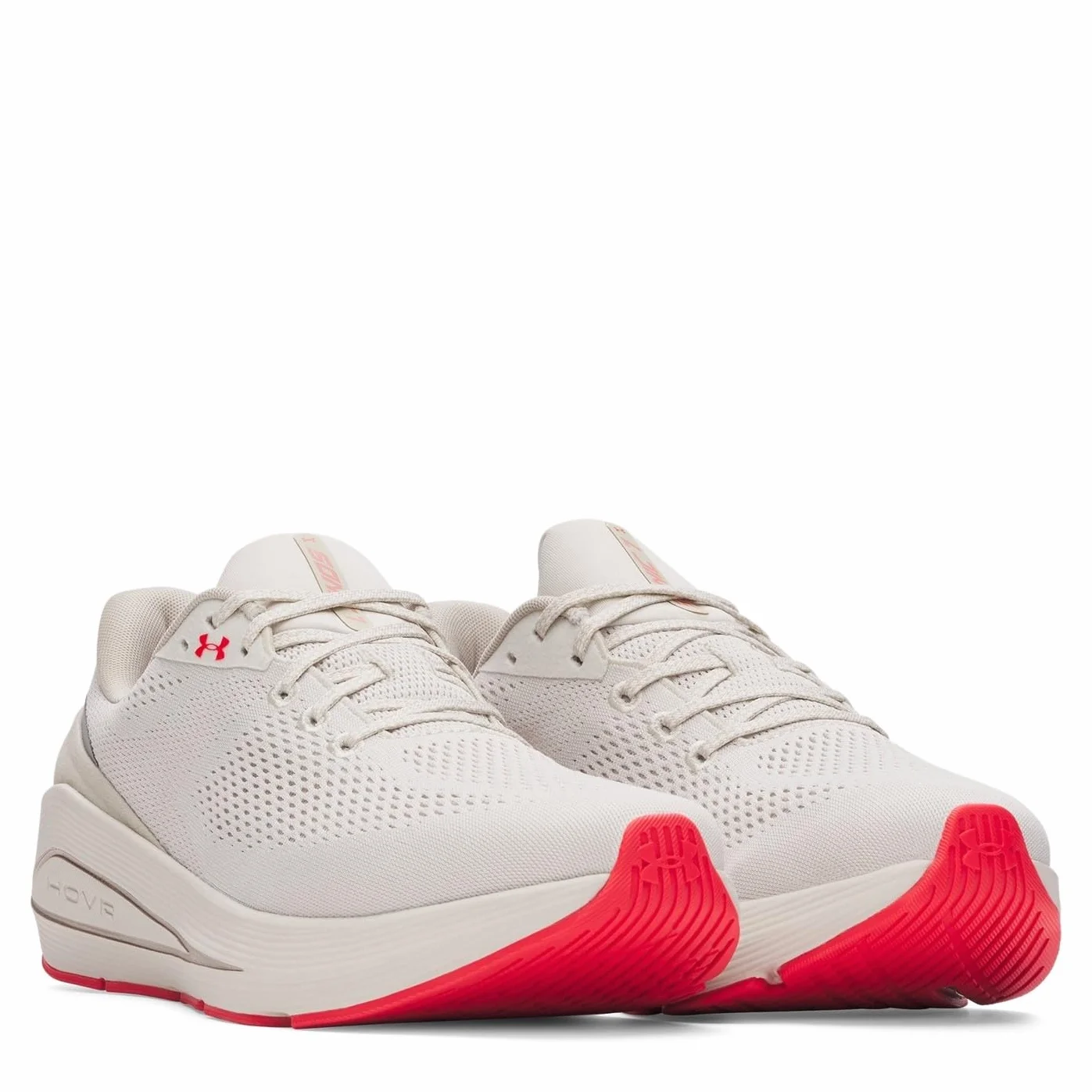 Under Armour Sonic 7 Chaussures de Running Hommes Summit White/Khaki Base/Racer Red