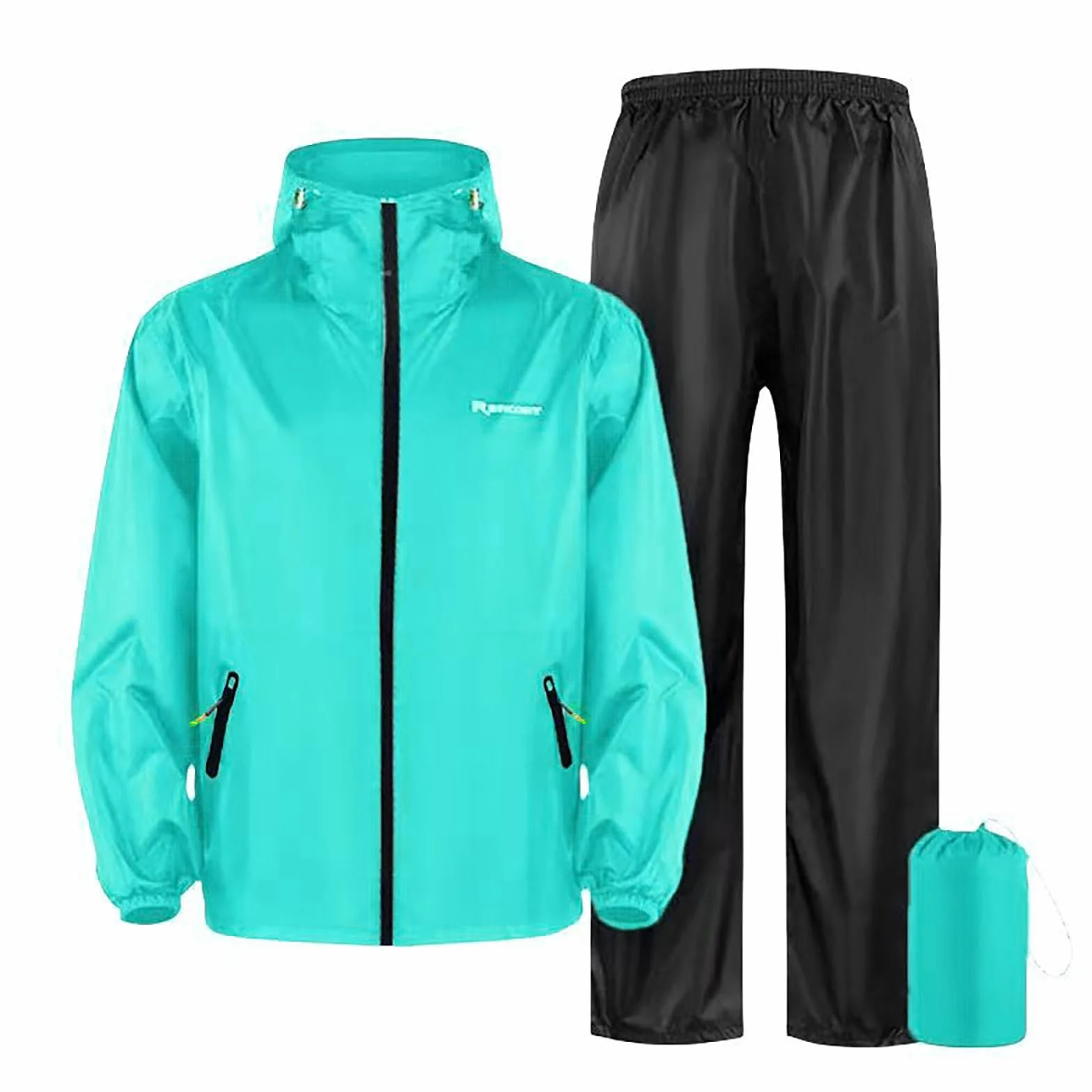 Pantalon imperméable complet Protection contre la pluie Équipement de vélo de moto résistant Vêtement de cyclisme d'extérieur