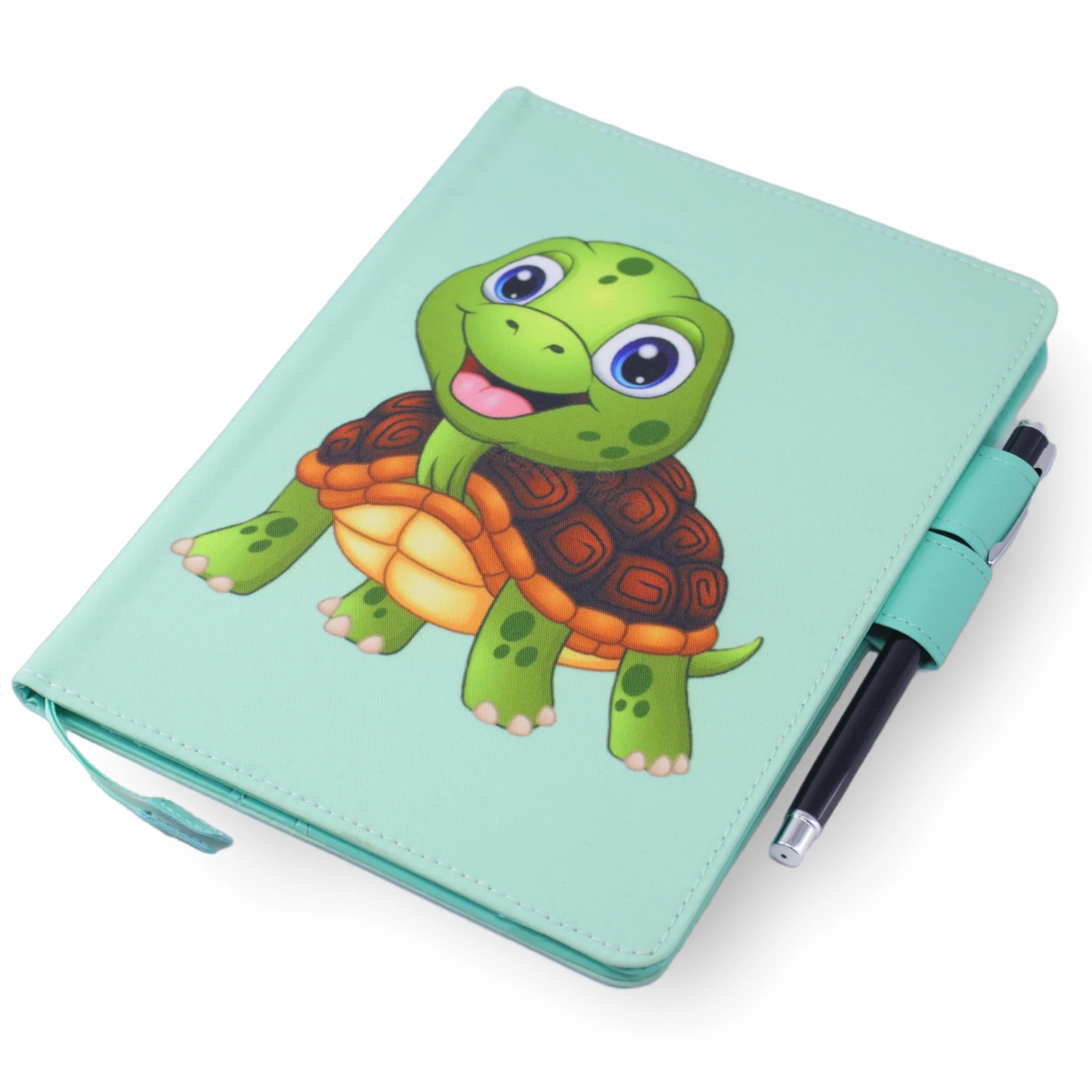 Protège Carnet De Santé Bébé Tortue Format A5 15x21 cm Rabats Ordonnances