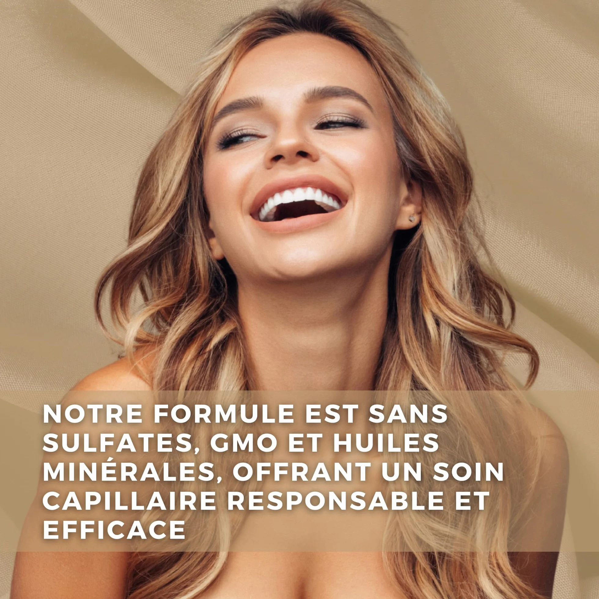 Kerargan Après-Shampoing Anti-Chute Huile de Ricin Démêlant Nourrissant Cheveux Secs Cassants Kératine Huile d'Argan Sans Sulfate 500ml