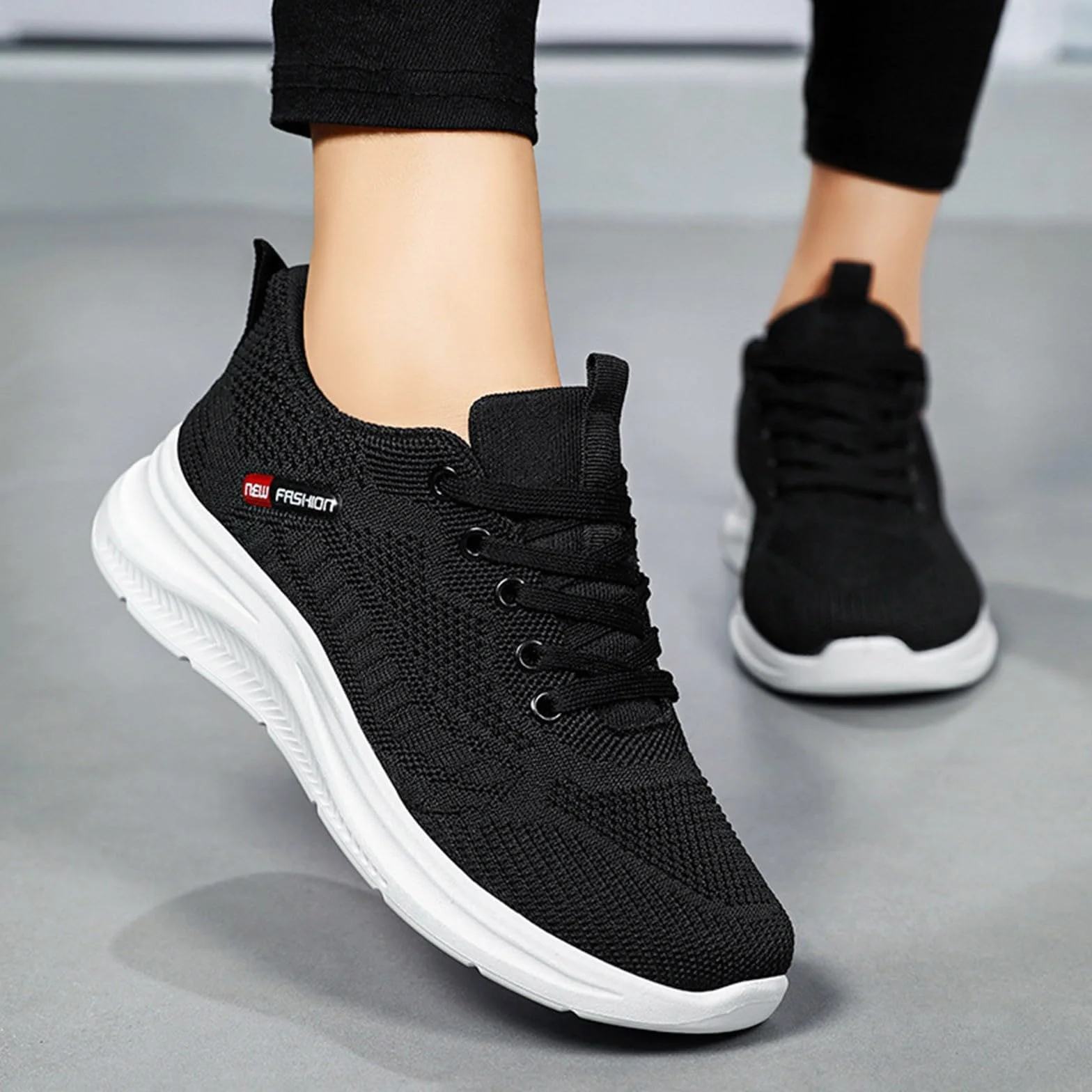 Sneakers Femme Baskets Running Chaussure de Sport Respirantes Multisport Outdoor Training