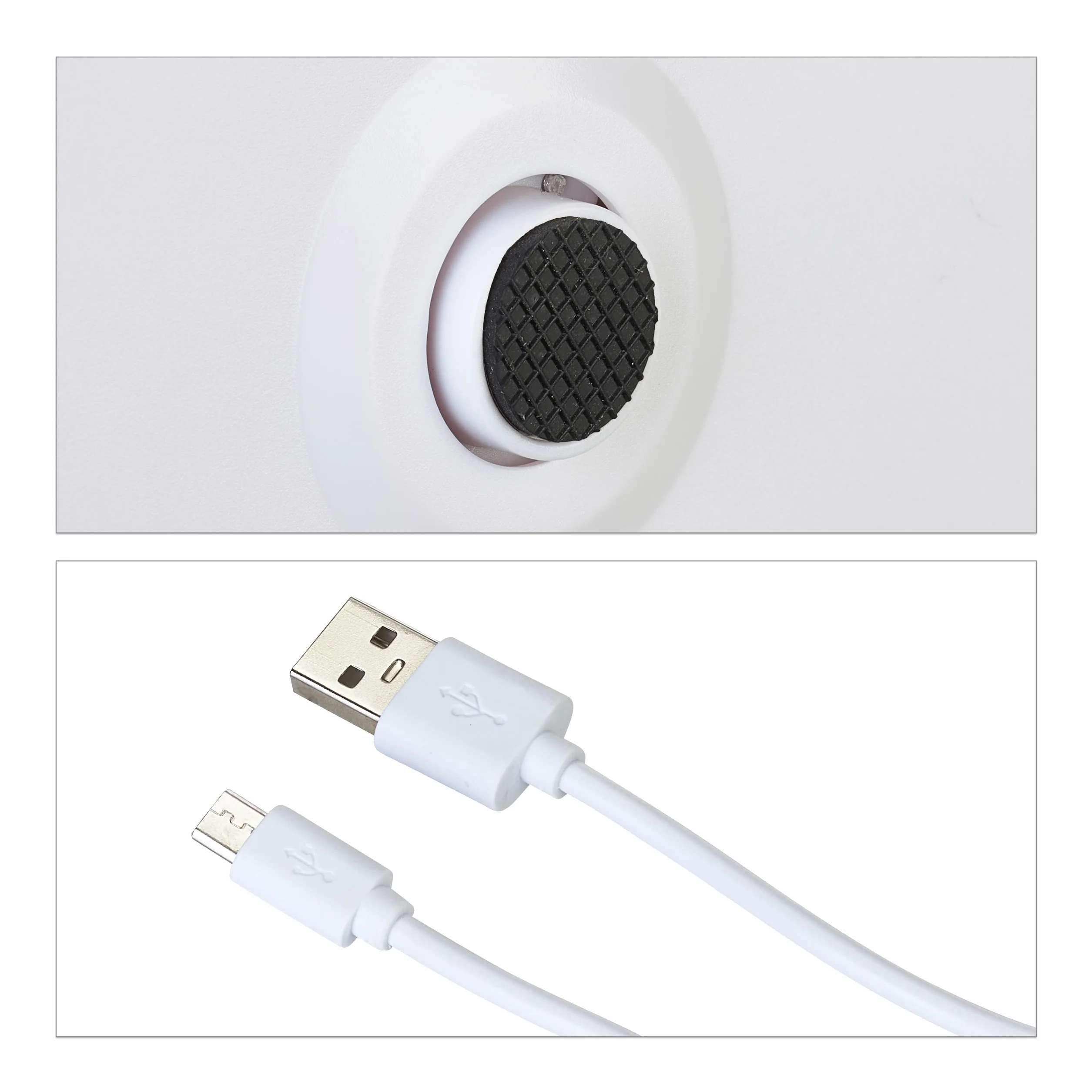 Balance bébés Digitale Relaxdays, Peser Nourrissons Jusqu’à 20 kg, Piles et câble USB Inclus, Blanc