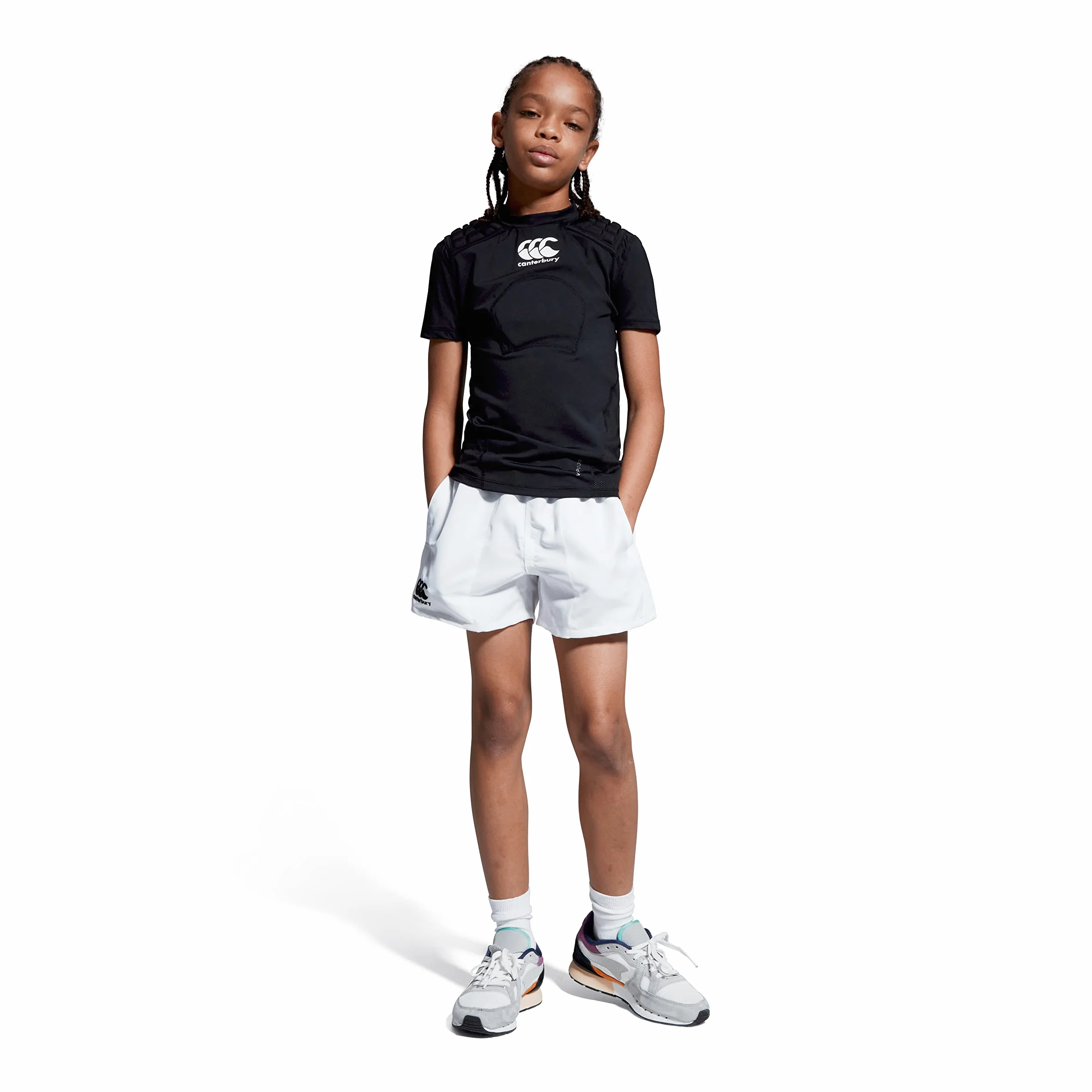 Canterbury Junior Pantalon de survêtement Étiré Conique Black 22