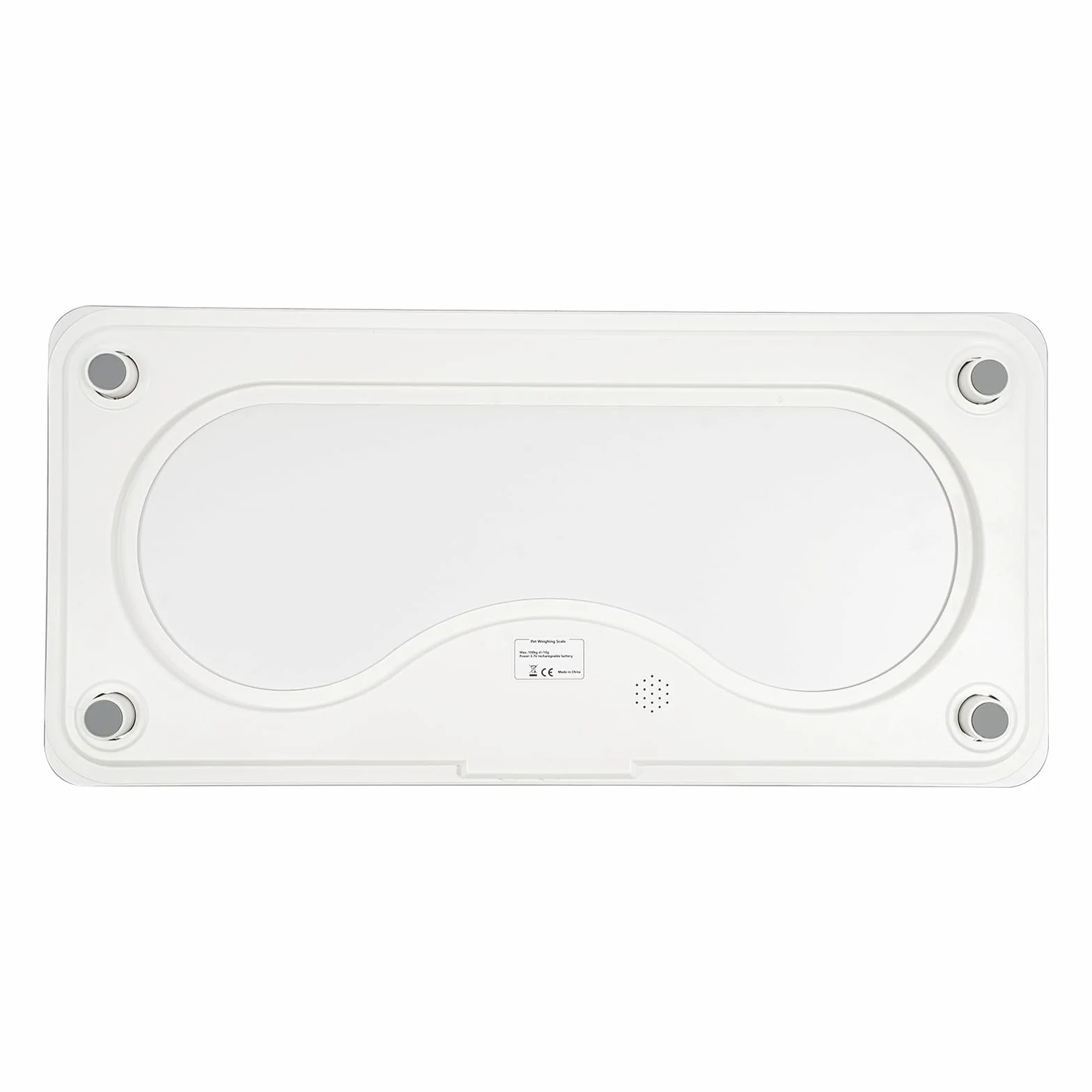 Balance numérique pour chiens 100kg précision 10g affichage LCD 3 modes kg lb oz chargement USB fonction Tara