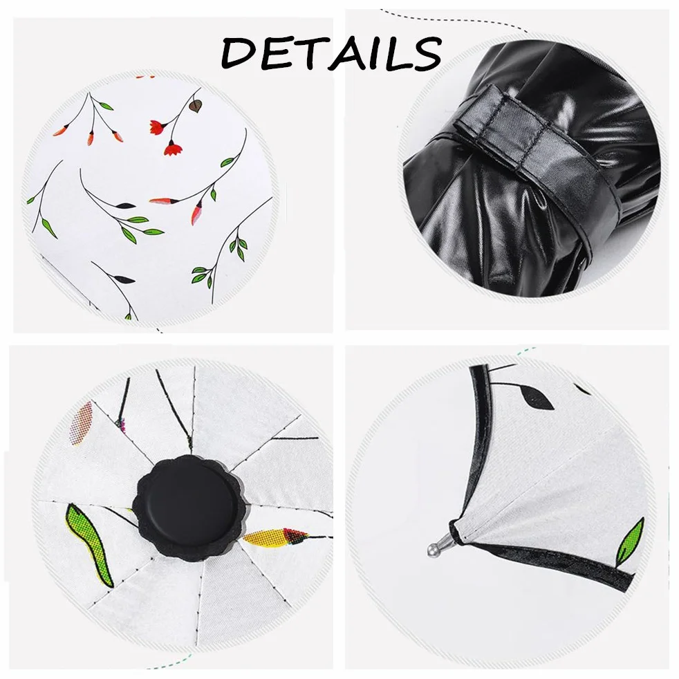 Ombrelle Parapluie Pliant UV Compact Protection Vent Voyage Résistant à l'Eau