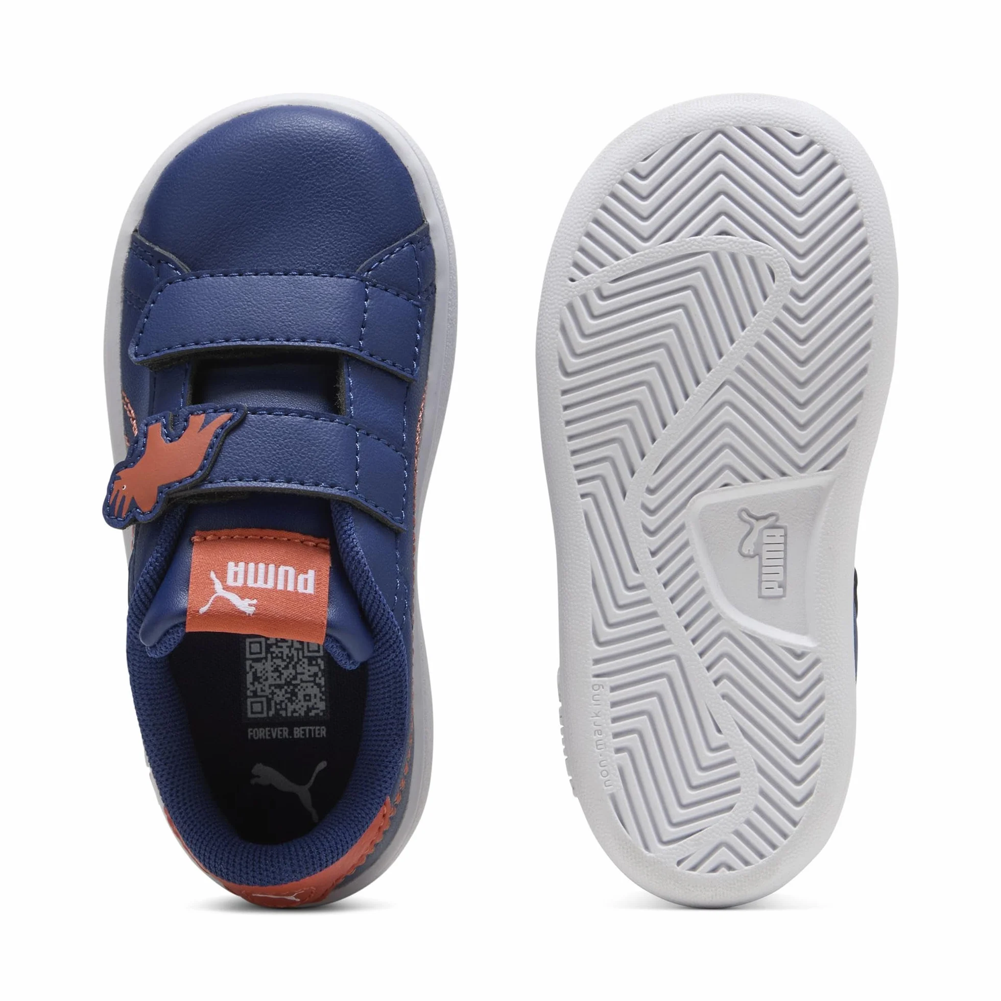 PUMA Smash 3.0 Dino Bébé Baskets à Scratch
