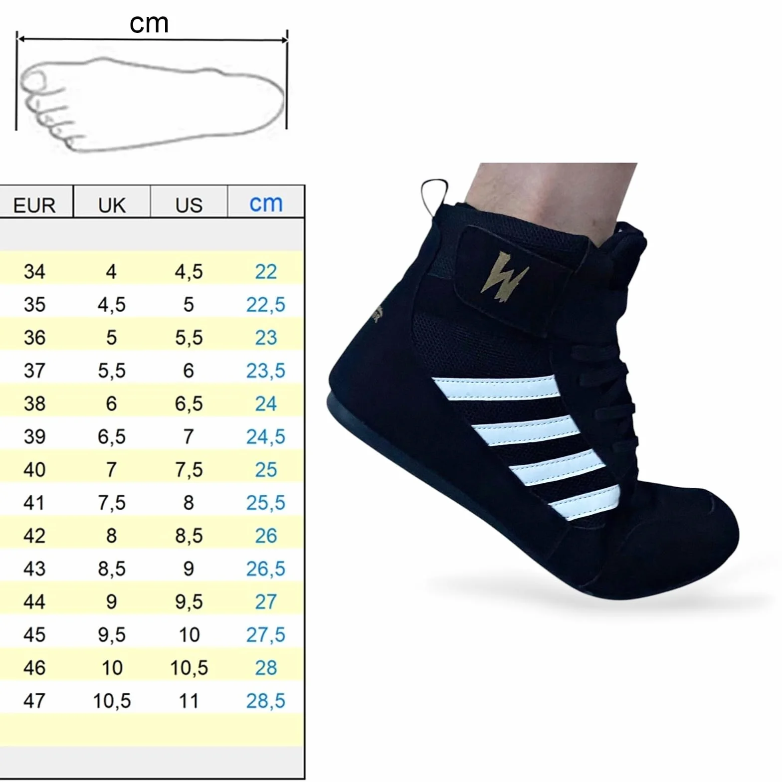Boxing Shoes Fitness Wrestling MMA Chaussures de boxe en Cuir végétalien