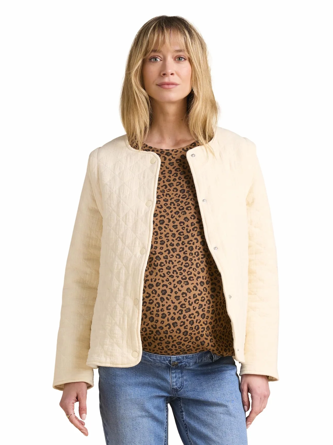 ENVIE DE FRAISE Veste matelassée évolutive Grossesse Post Grossesse Gaze de Coton