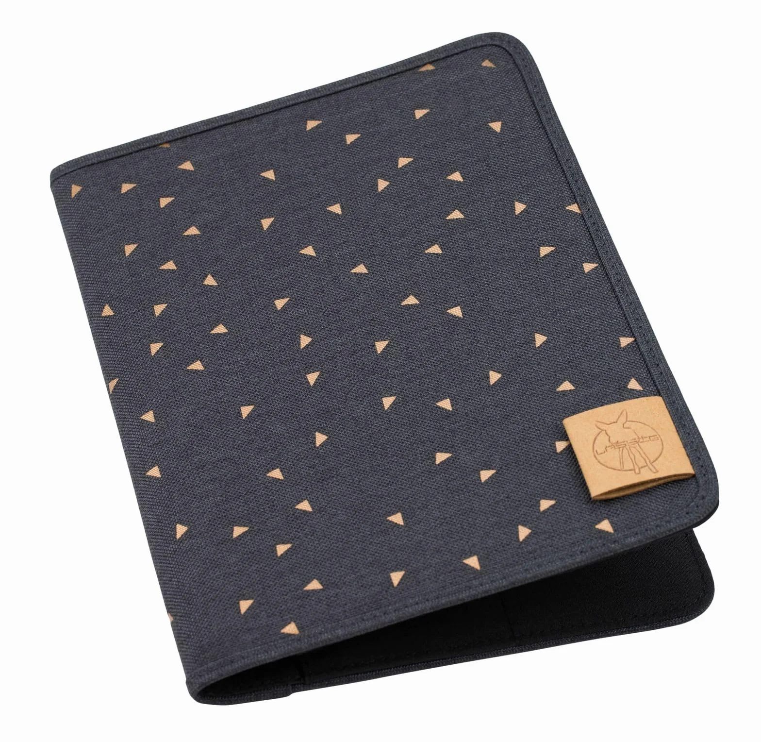 Lässig Carnet de Santé Triangle Gris Foncé