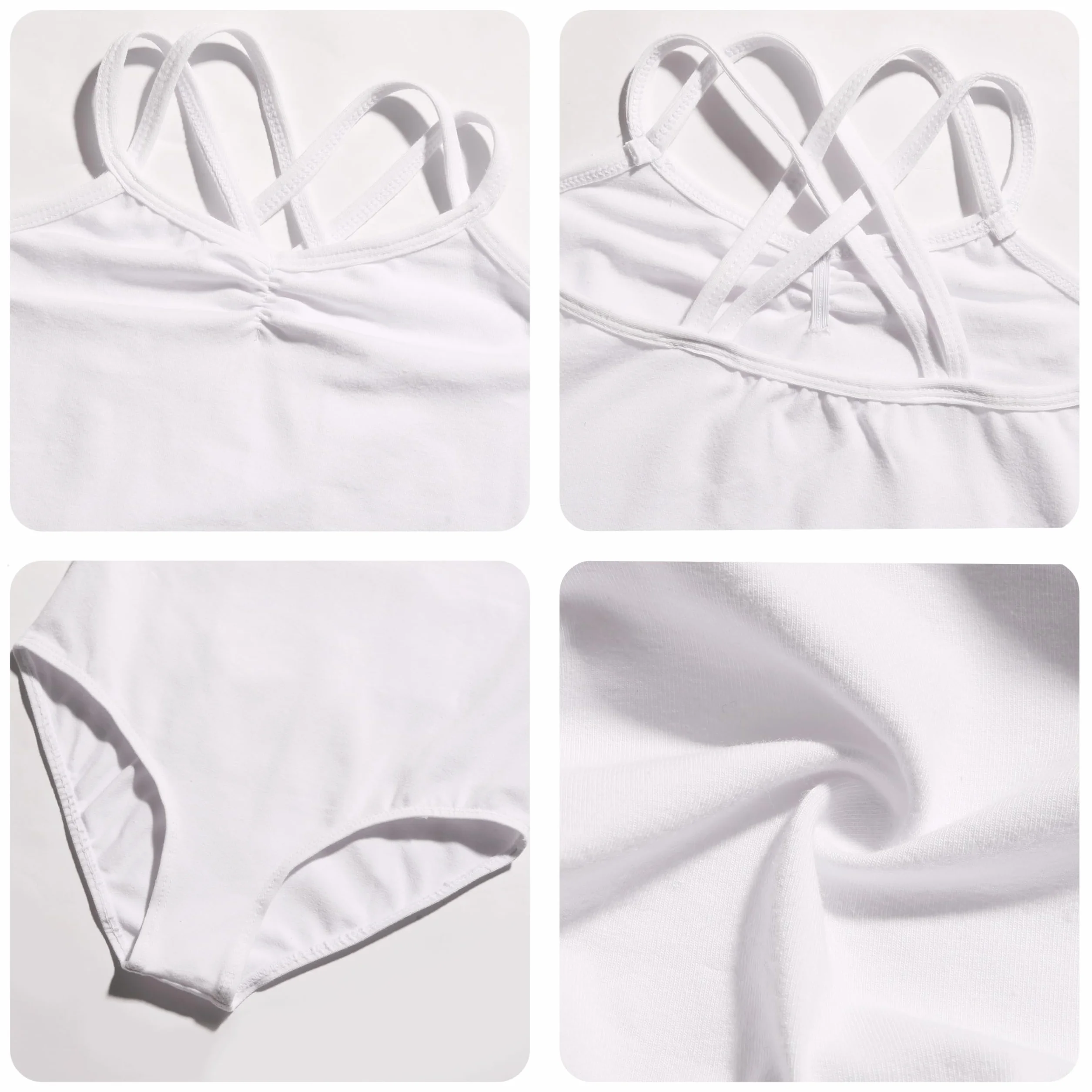 Justaucorps Ballet Danse Fille Léotard Gymnastique Classique Coton