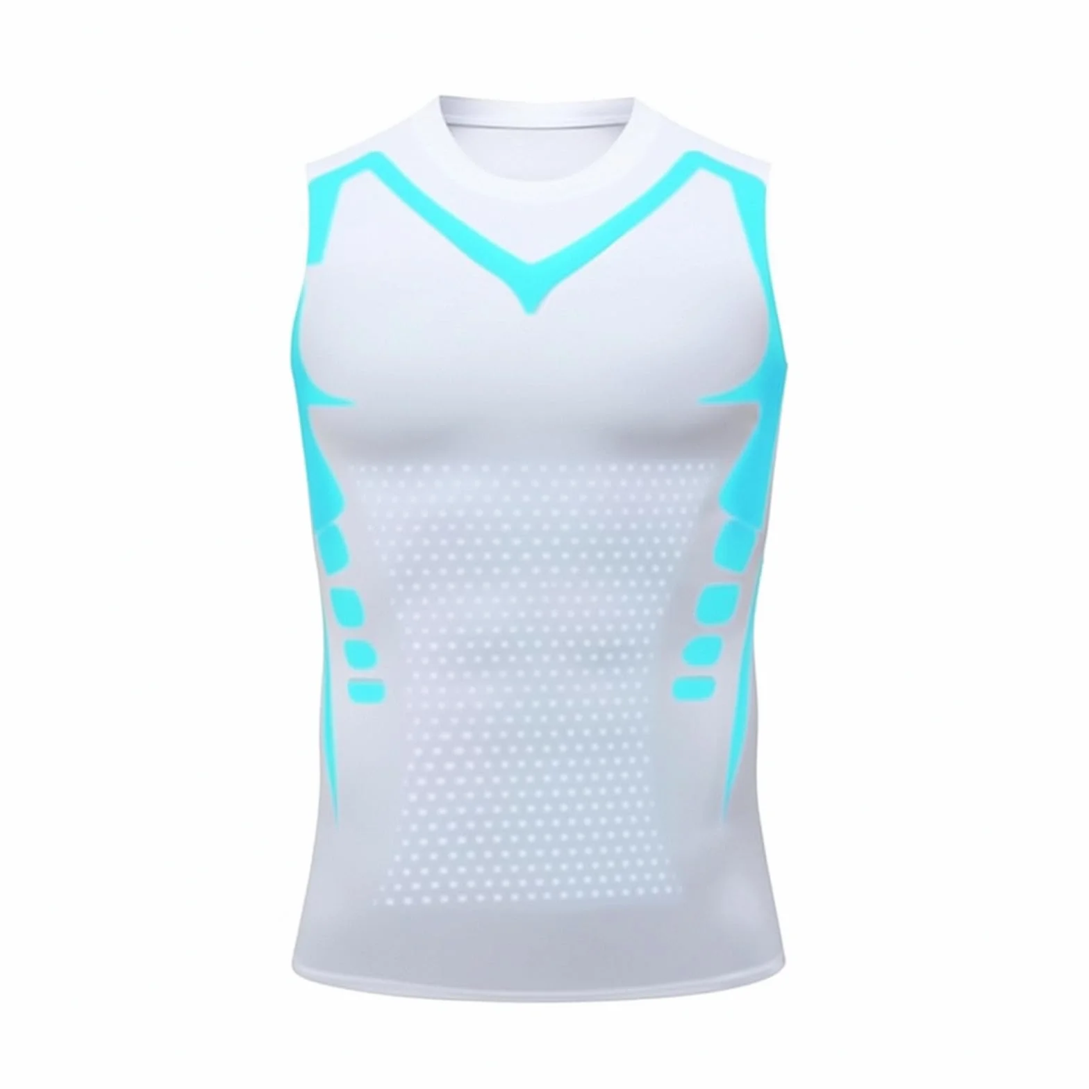 Débardeur de Compression Sport Homme Gainant Maillot de Corps Amincissant Ventre Plat