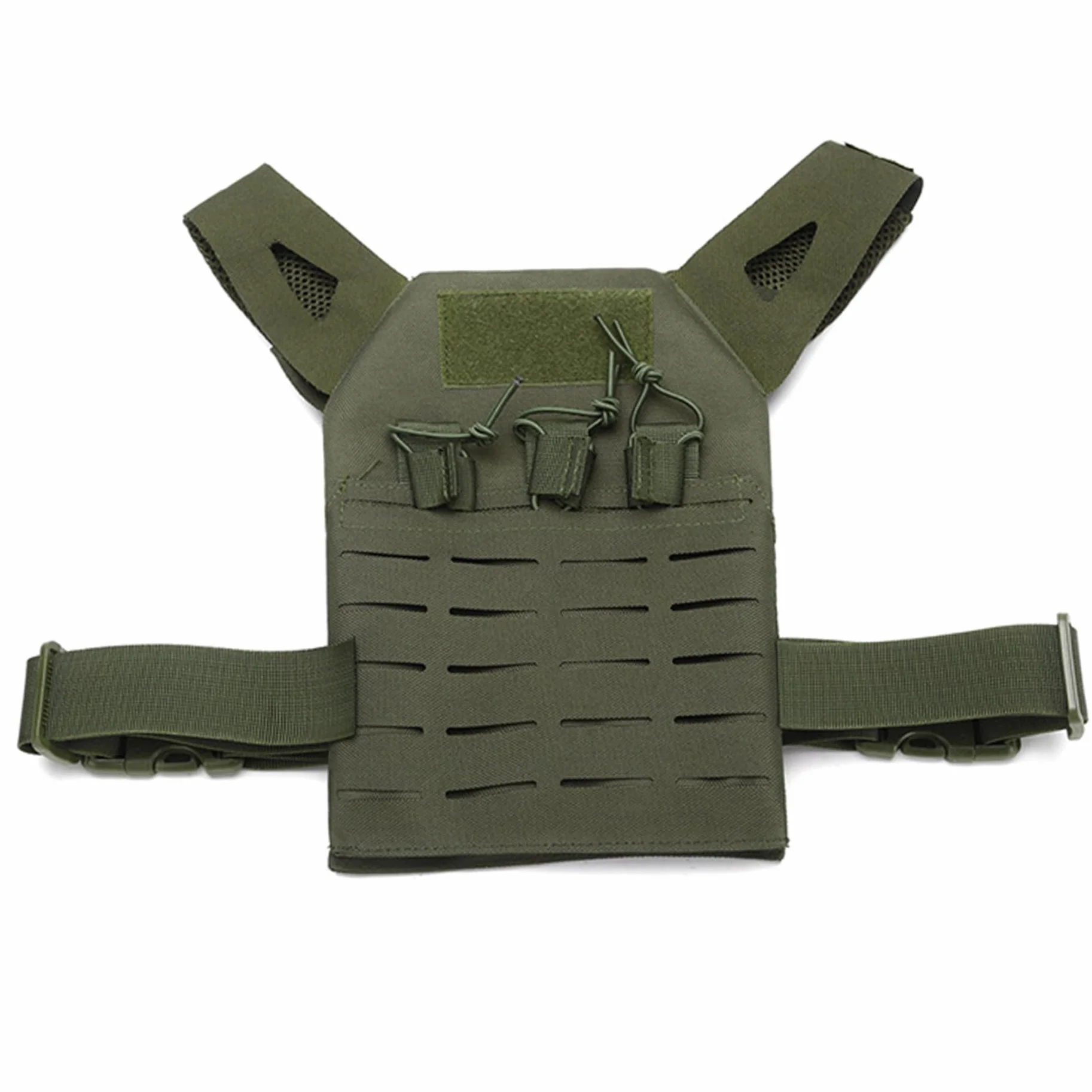 Gilet d'airsoft enfant pare-balles ajustable respirant léger style militaire