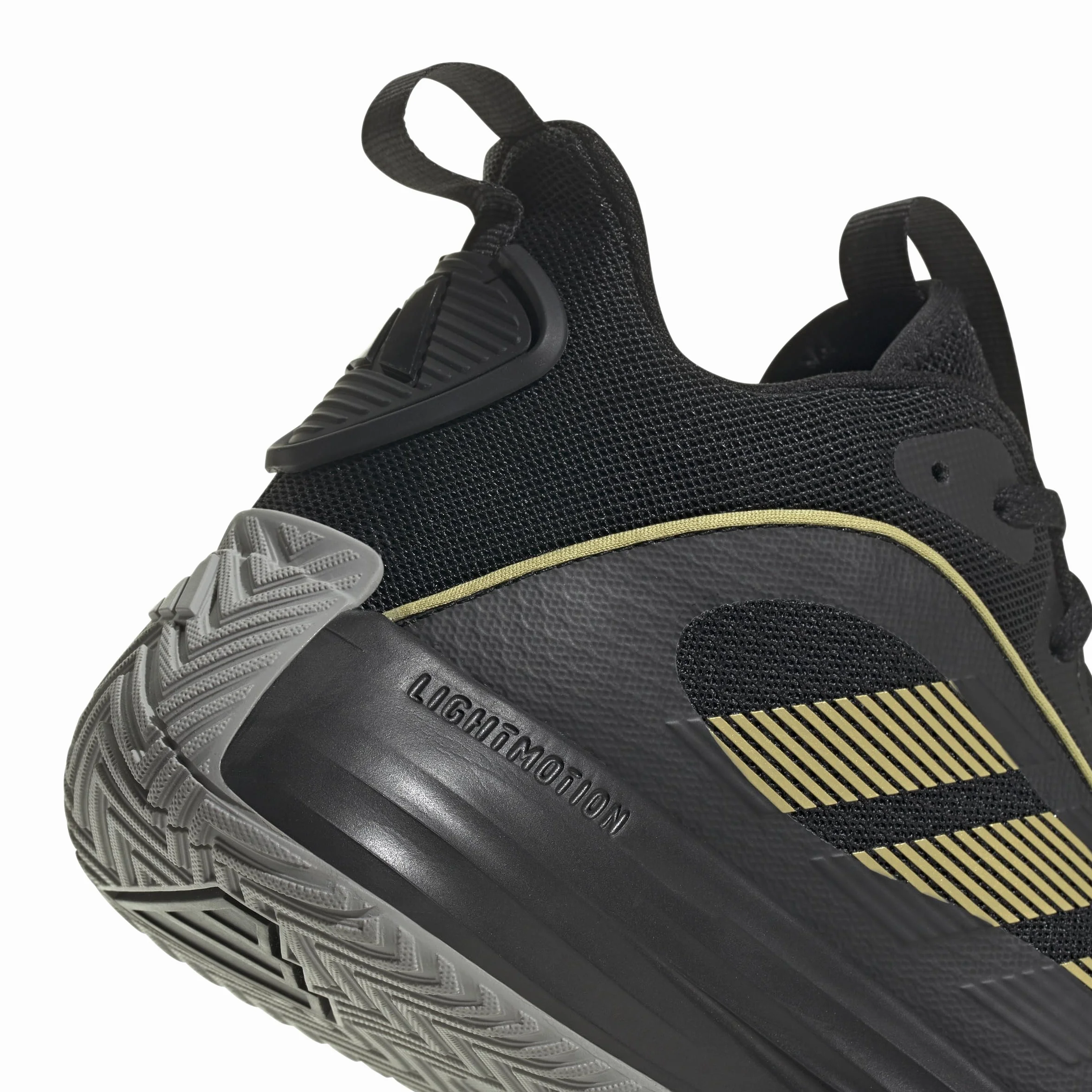 adidas Own The Game 3 Shoes Homme Core Black Gold Metallic MGH Solid Grey 46 EU