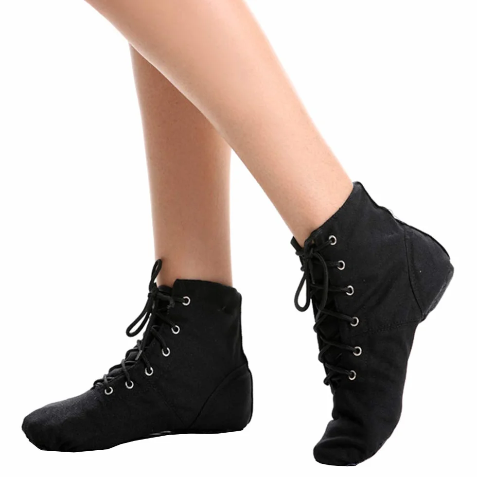 Chaussures de Danse Ballet Souple Toile Chaussons pour Femmes Hommes Enfants
