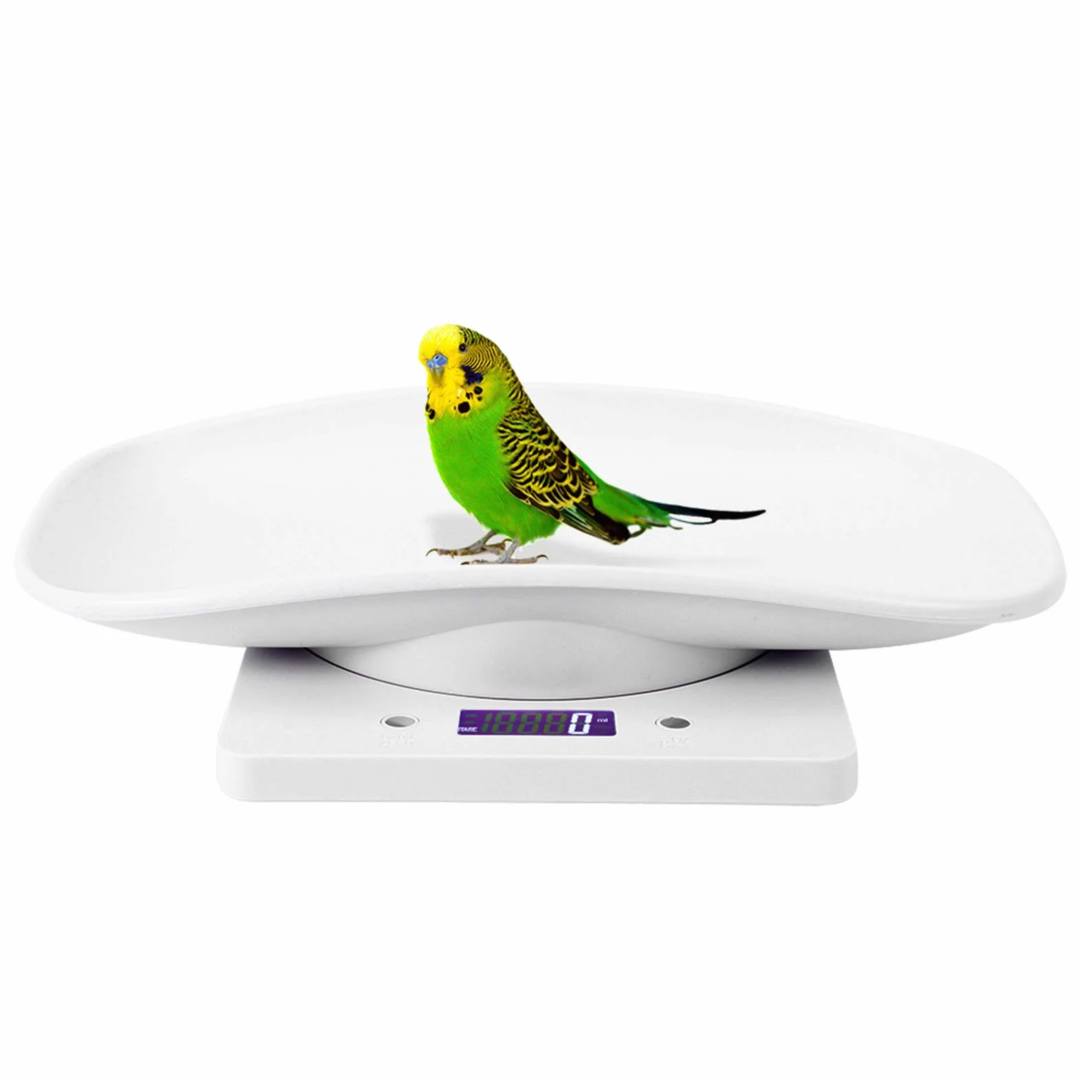 Balance Numérique Bébé Animal 10kg/1g Écran LCD Pèse-Bébé Chat Chien Cuisine