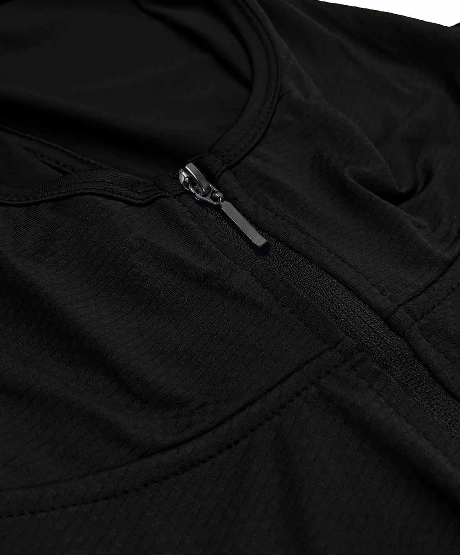 Sweat à Capuche Zip Homme Veste Fitness Course à Pied Manches Longues Léger