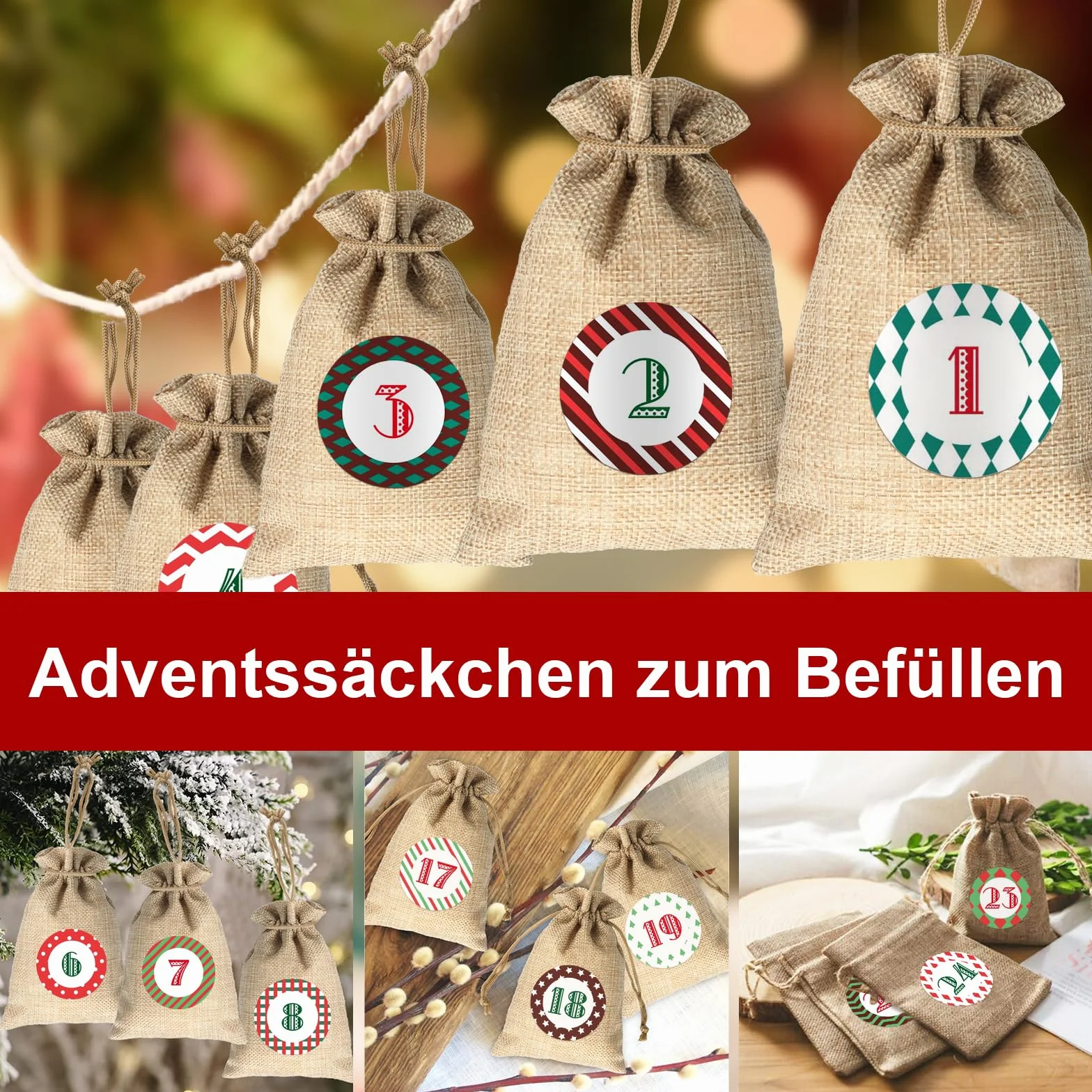 Pochon Jute 10x15cm Sac Toile de Jute avec Cordon Petite Pochette Cadeau pour Bijoux