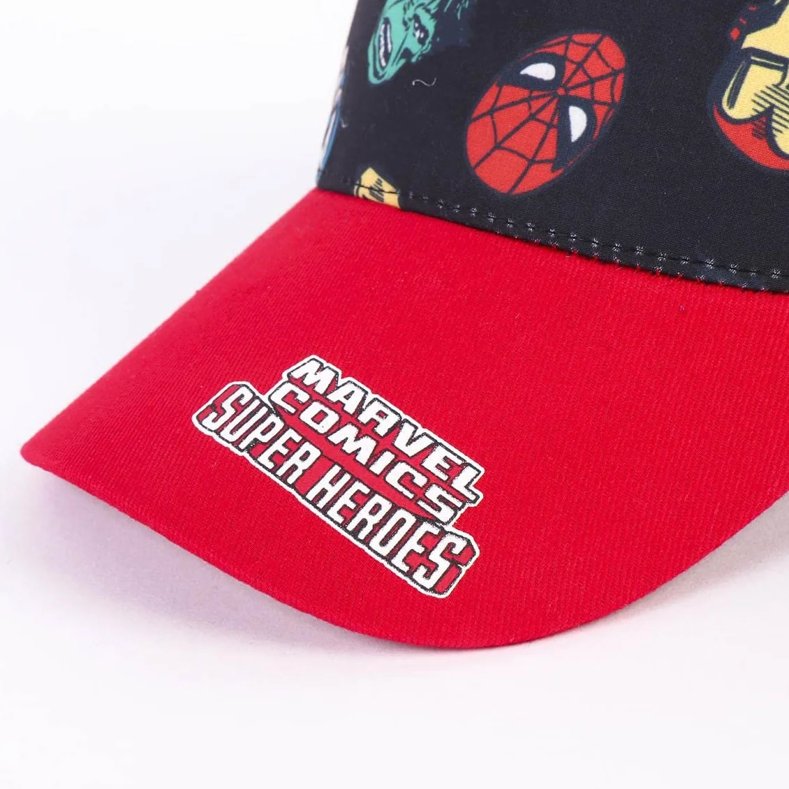 CERDÁ LIFE'S LITTLE MOMENTS Avengers Mixte Bébé Casquette À Visière Incurvée Noir 4-8 Ans EU