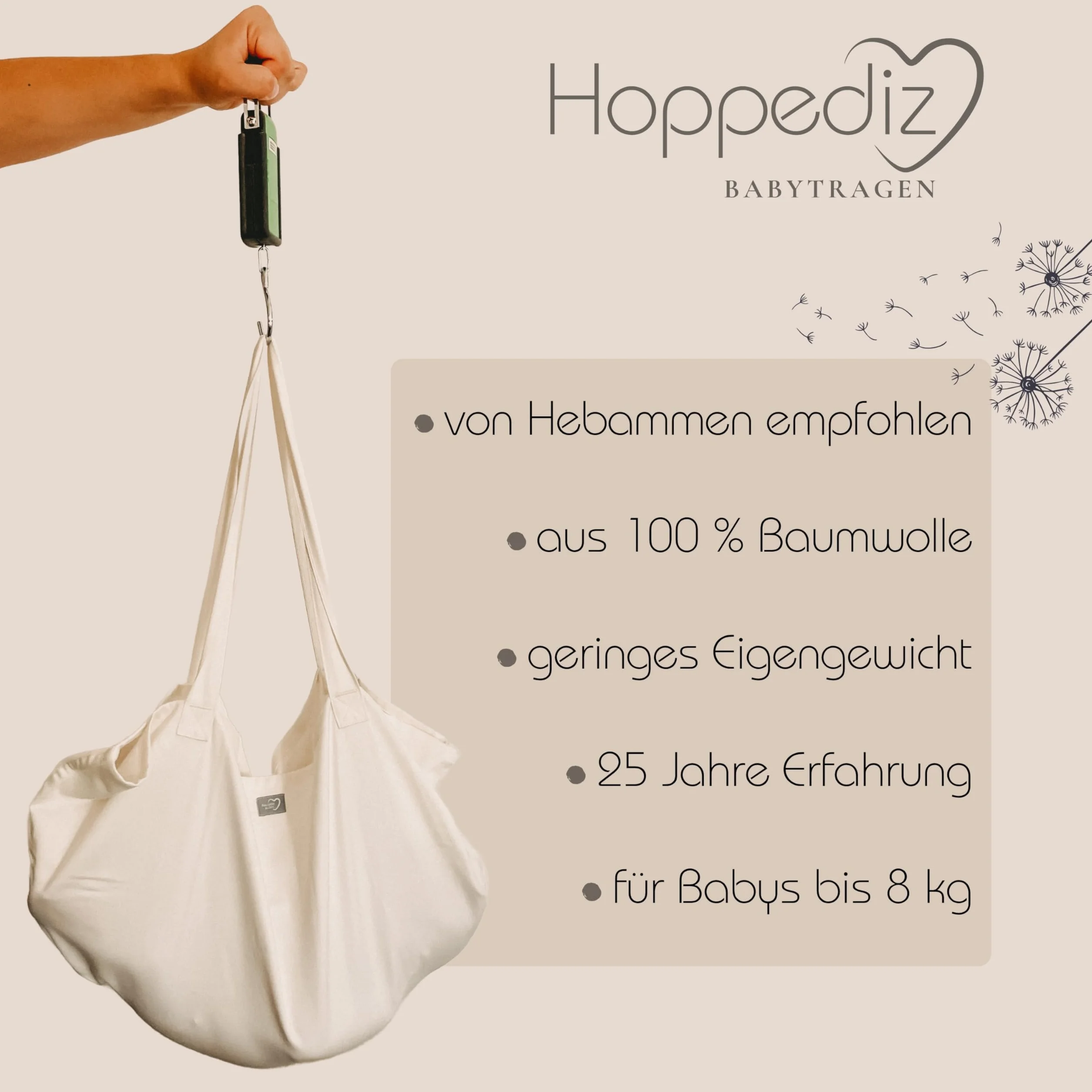Hoppediz Berceau bébé Balance Suspendue Amsterdam Aqua