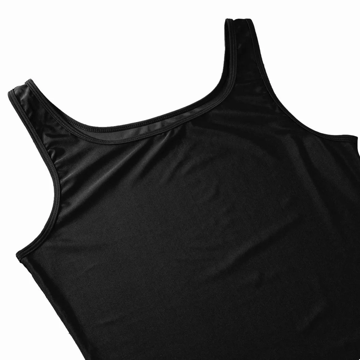 IEFIEL Justaucorps Homme Body Sport Gym Danse Unitard Maillot de bain Une Pièce Extensible Combinaison Musculaire Sans Manches
