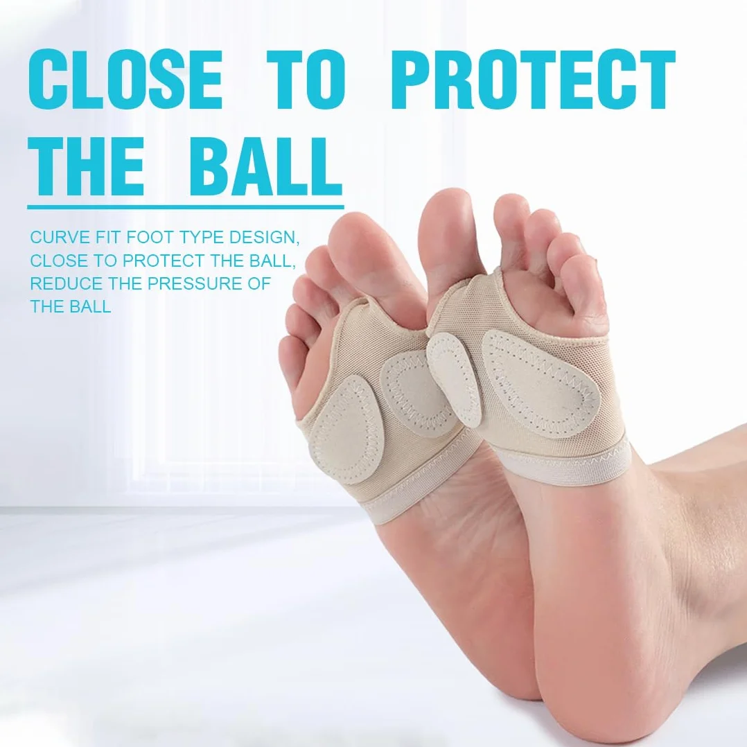 Pieds String pour Danse Ballet Belly Chaussettes Pad Chaussures Femmes Lyrique Toe Undies Demi Ballet Danse Chaussures Pattes Demi-Chaussures (S)