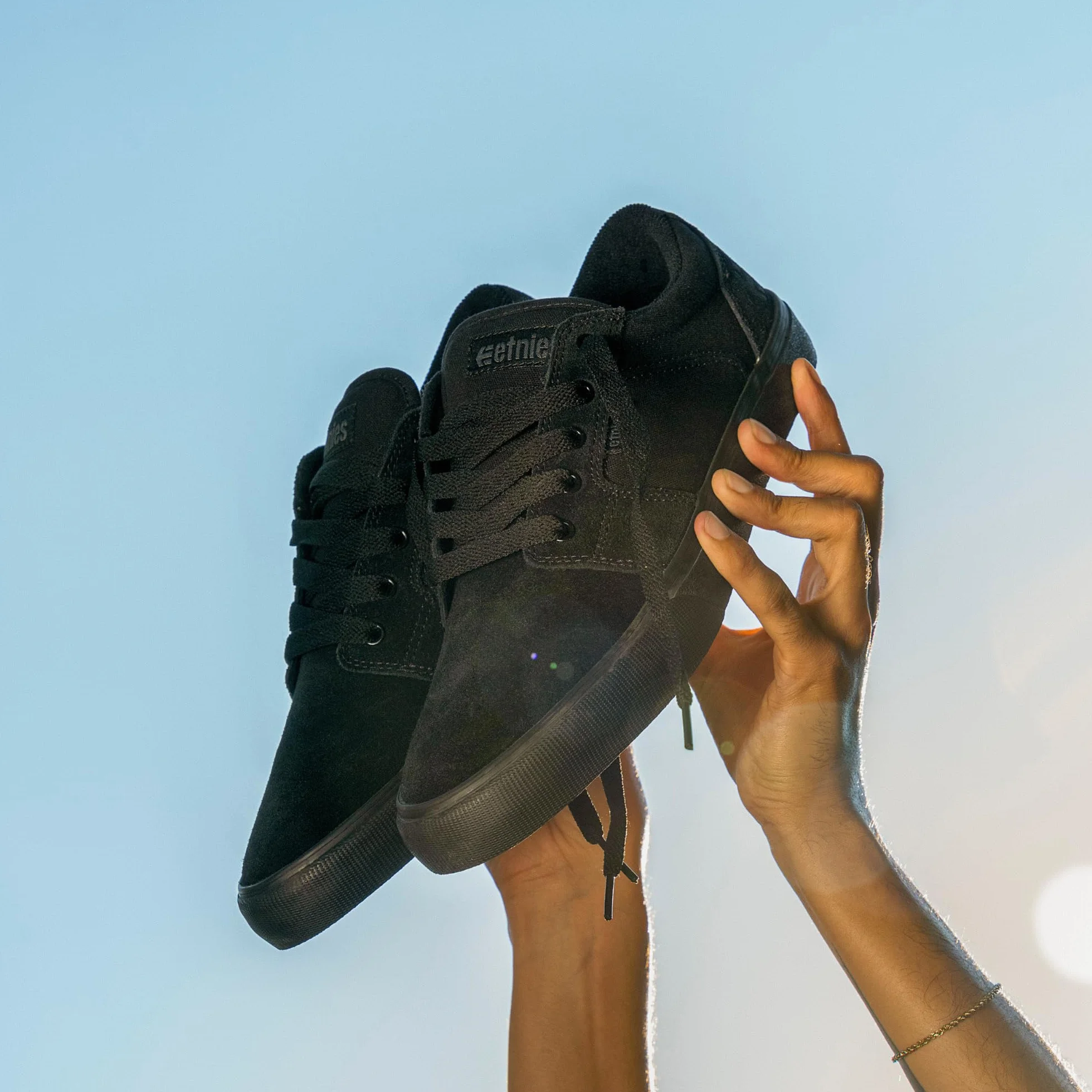 Etnies Barge LS Baskets Skate Vulcanisée Slim, Toebox Renforcée, Confort Coussiné