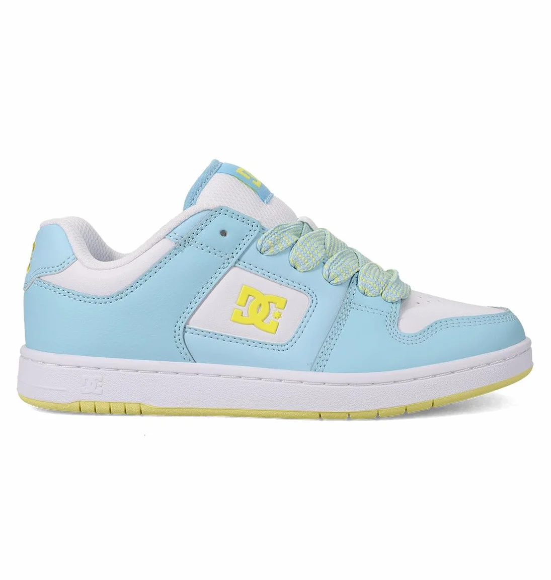 DC Shoes Baskets Manteca 4 femme Bleu jaune blanc 40 EU