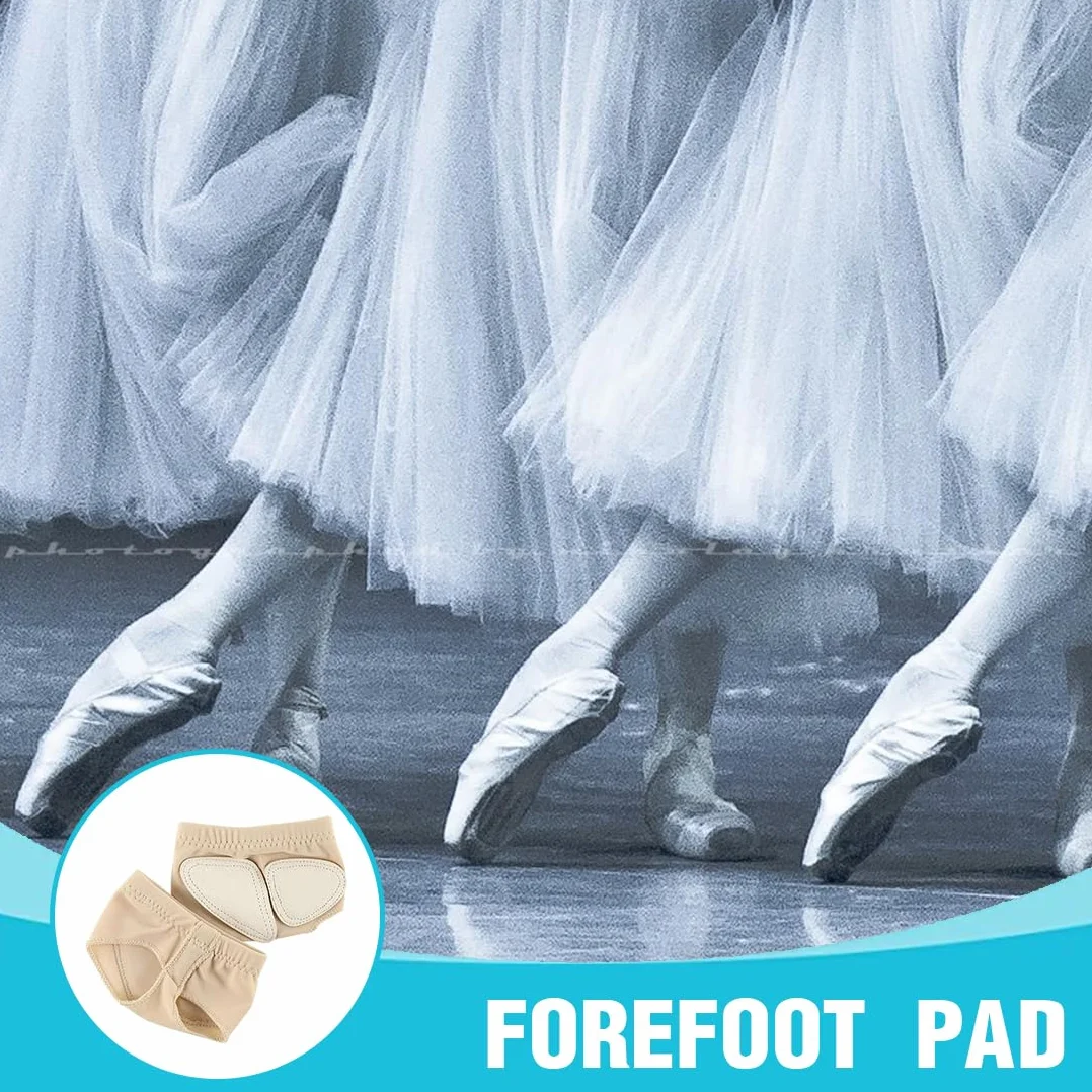 Pieds String pour Danse Ballet Belly Chaussettes Pad Chaussures Femmes Lyrique Toe Undies Demi Ballet Danse Chaussures Pattes Demi-Chaussures (S)