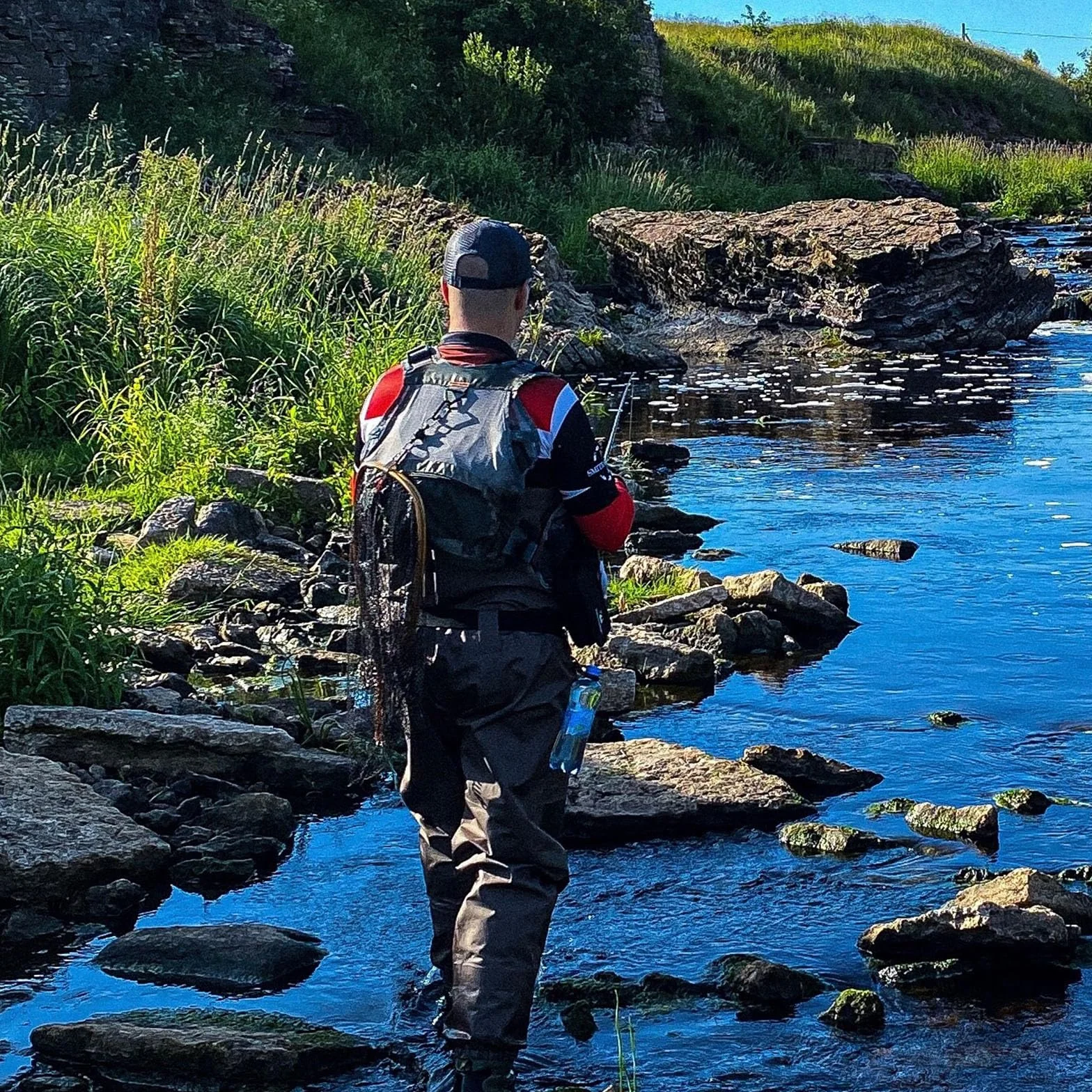 Kylebooker Gilet de pêche à la Mouche Taille réglable Hommes Femmes