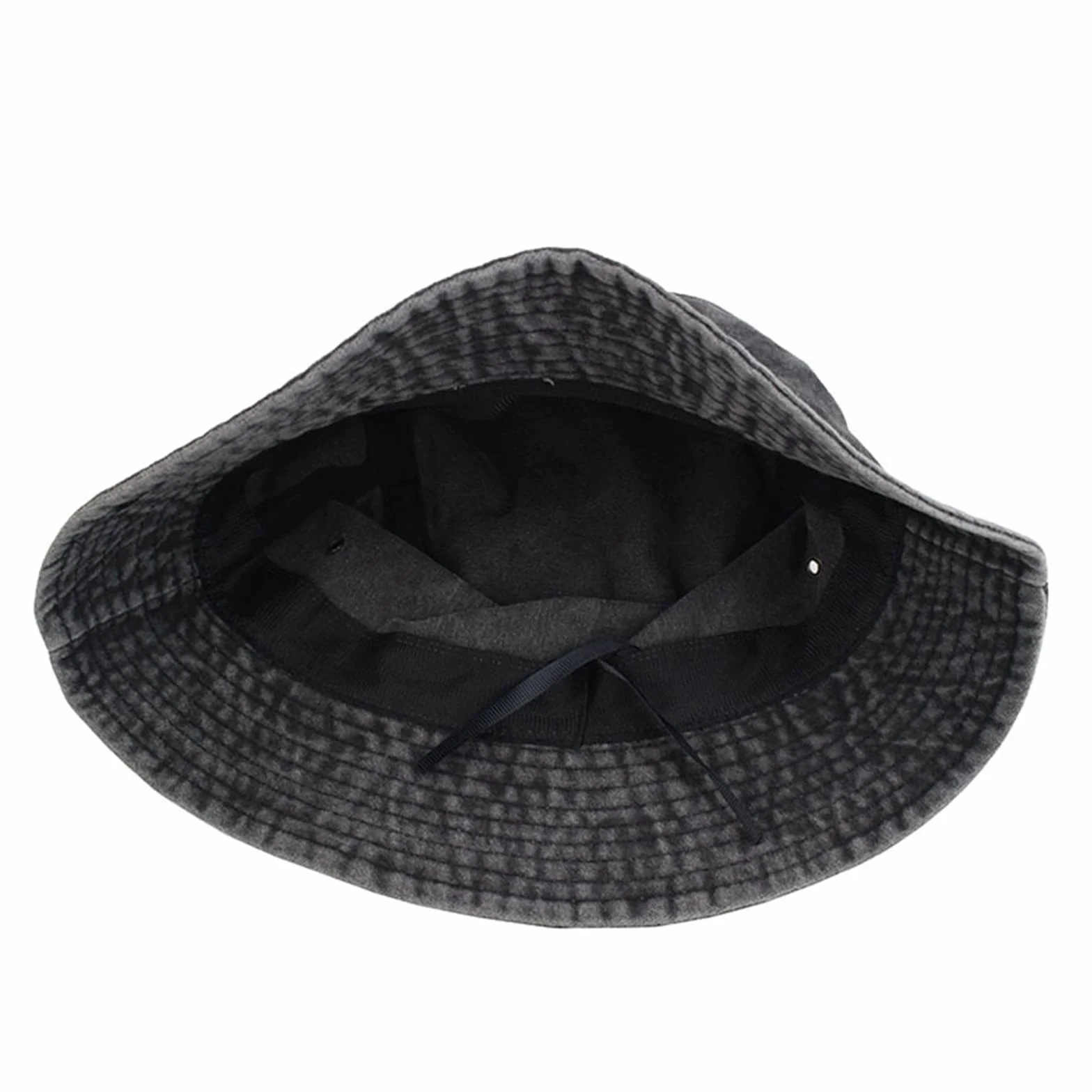 Chapeau bob tendance en denim lavé unisexe réglable