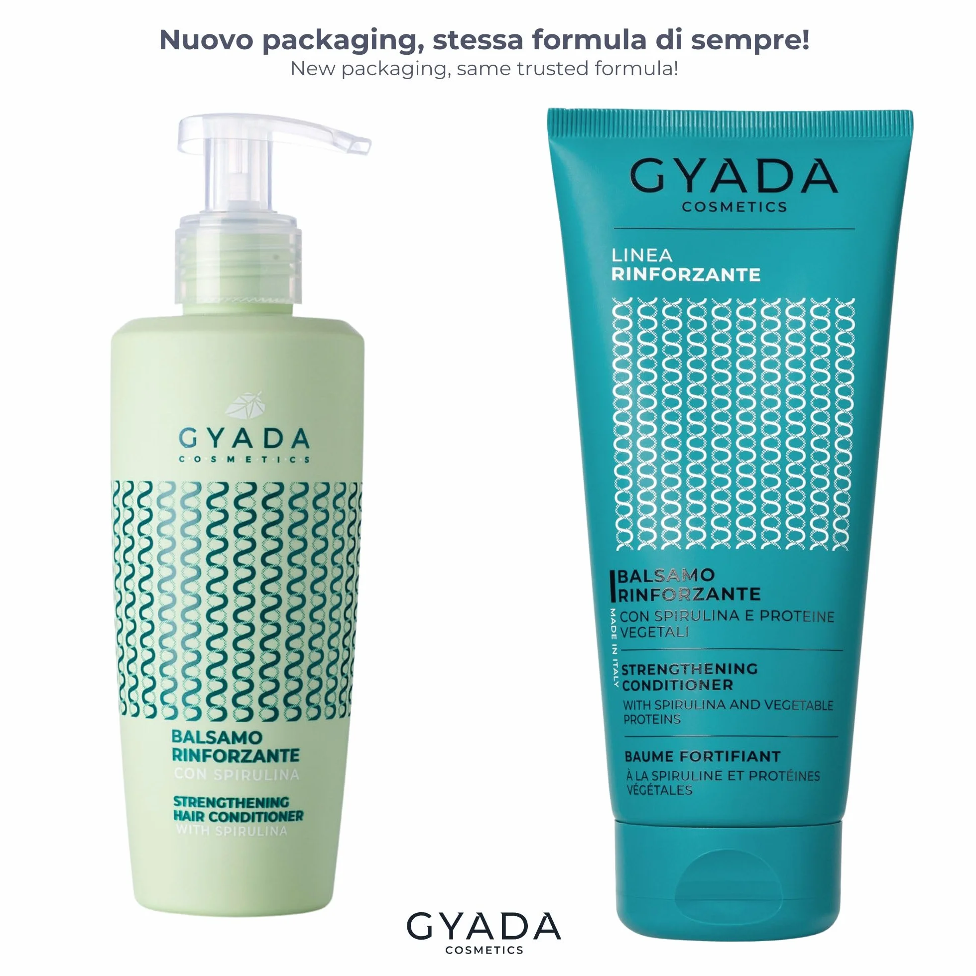GYADA COSMETICS Après-shampoing fortifiant à la spiruline 200 ml