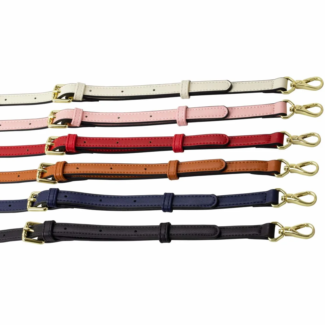 Sangle de Rechange en Cuir pour Sac à Main Longue et Réglable Marron Taille M
