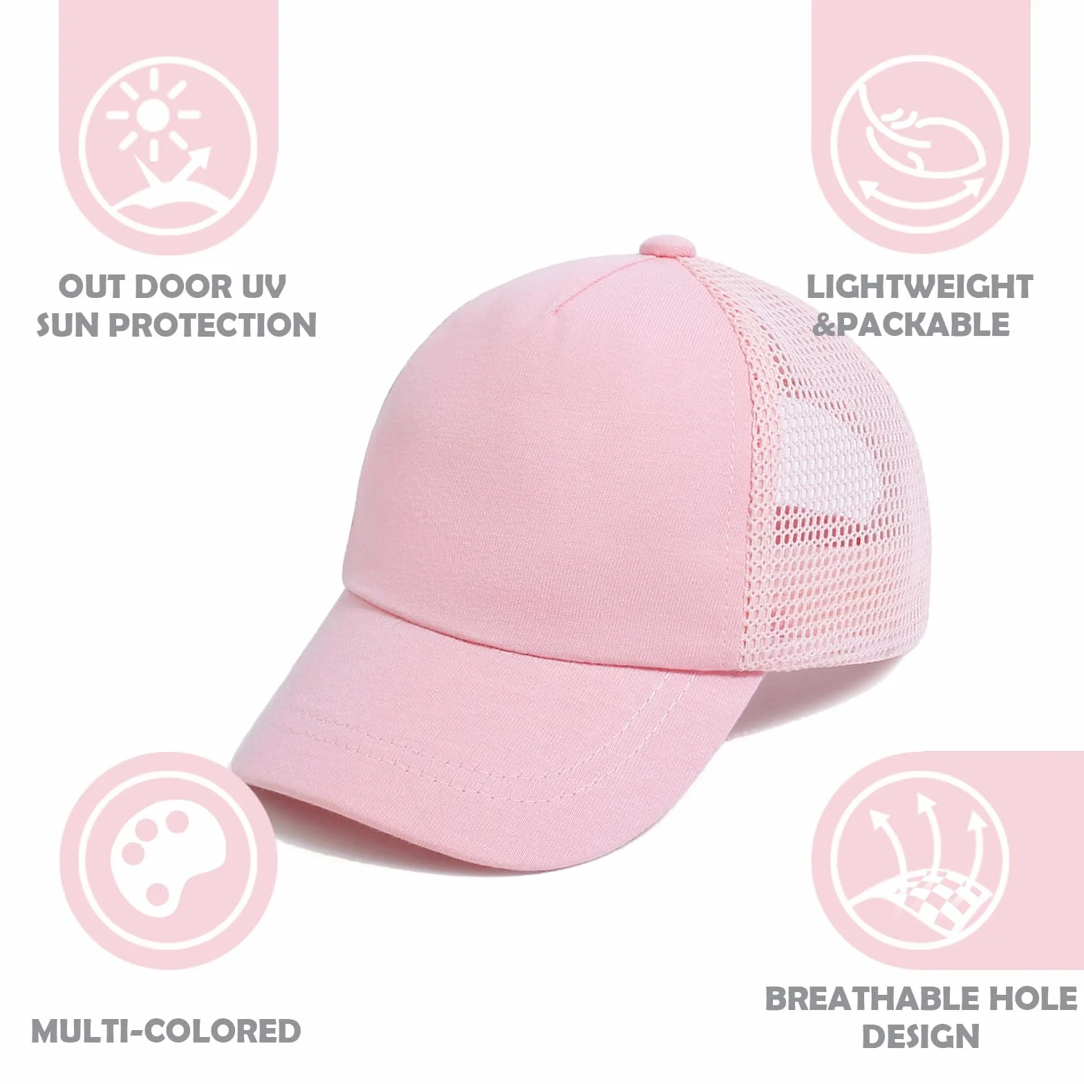 DRESHOW Casquette Bébé Soleil Chapeau Mignon Dinosaure Motif Unisexe Trucker Enfant Garçons Filles